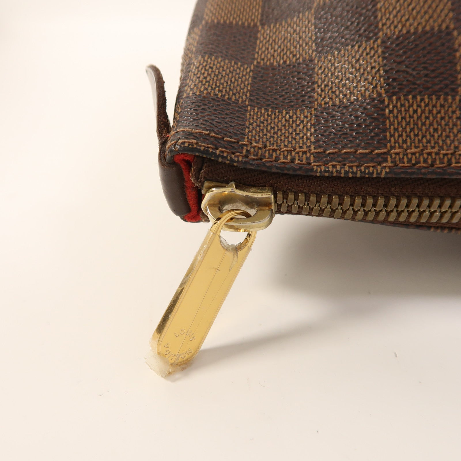 LOUIS VUITTON 【激減優惠】Damier Saleya MM金扣手挽袋