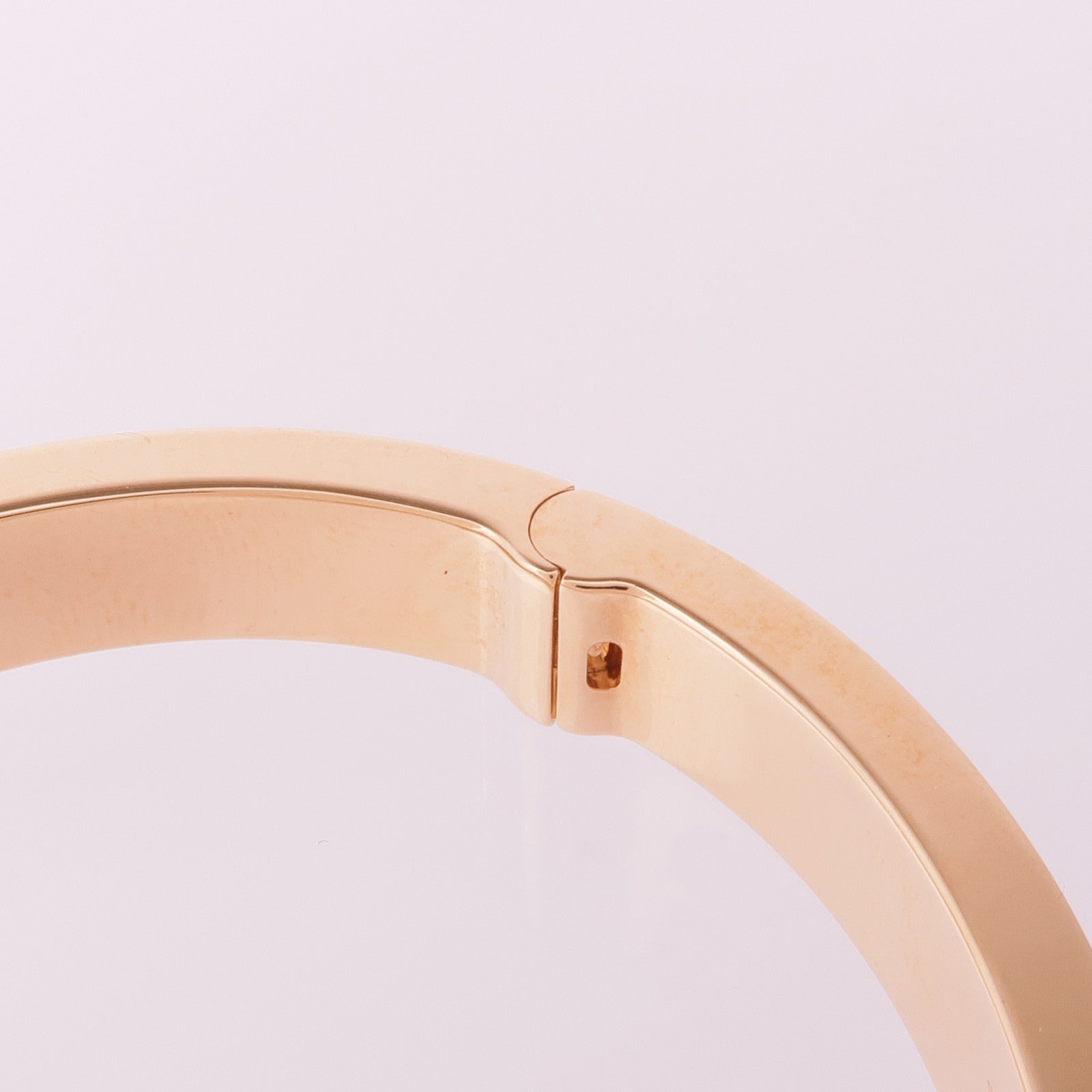 CARTIER 18K玫瑰金Love Bracelet Full Diamonds鑽石手鐲Cartier#16