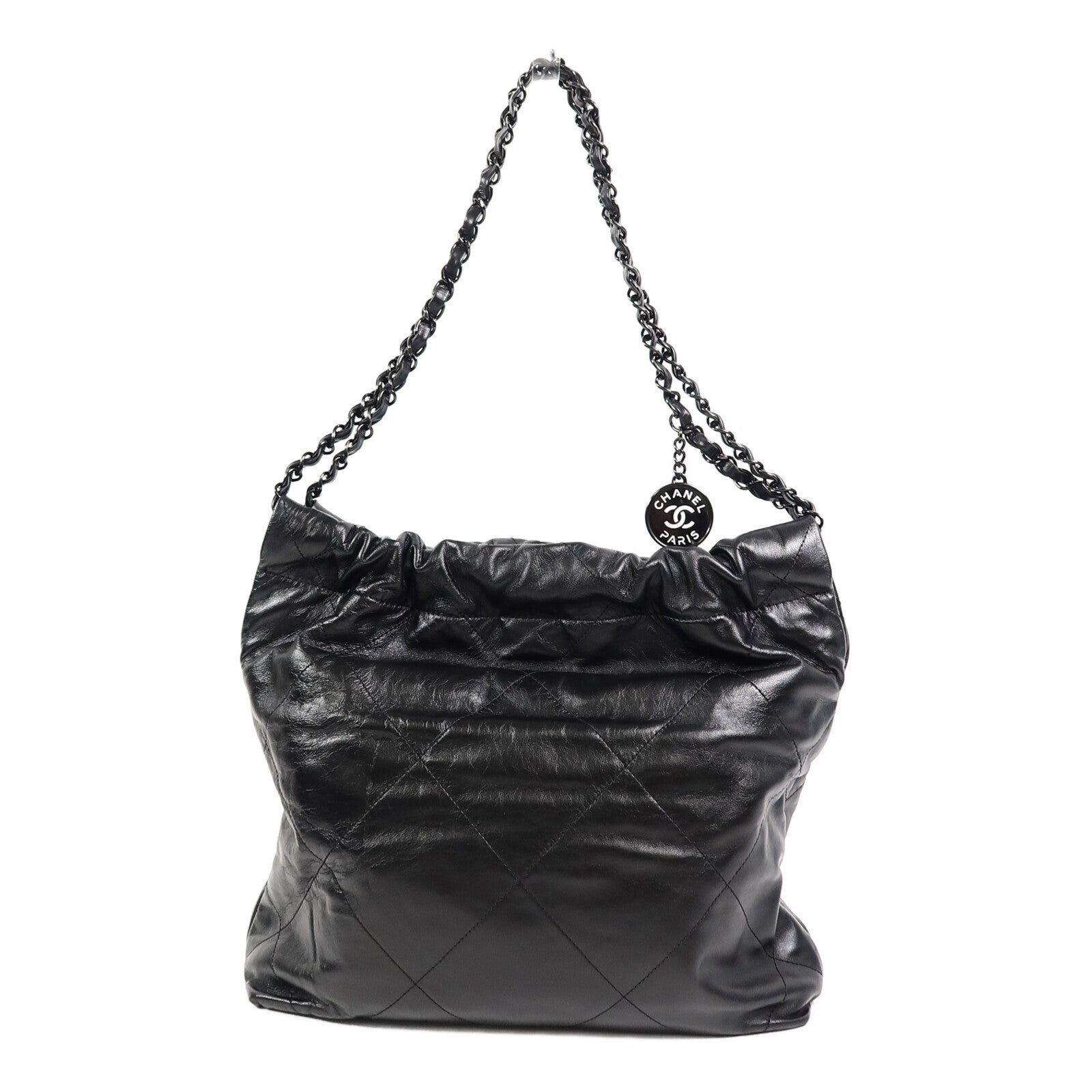 CHANEL 牛皮皮革Chanel 22 Small鏈帶肩背袋