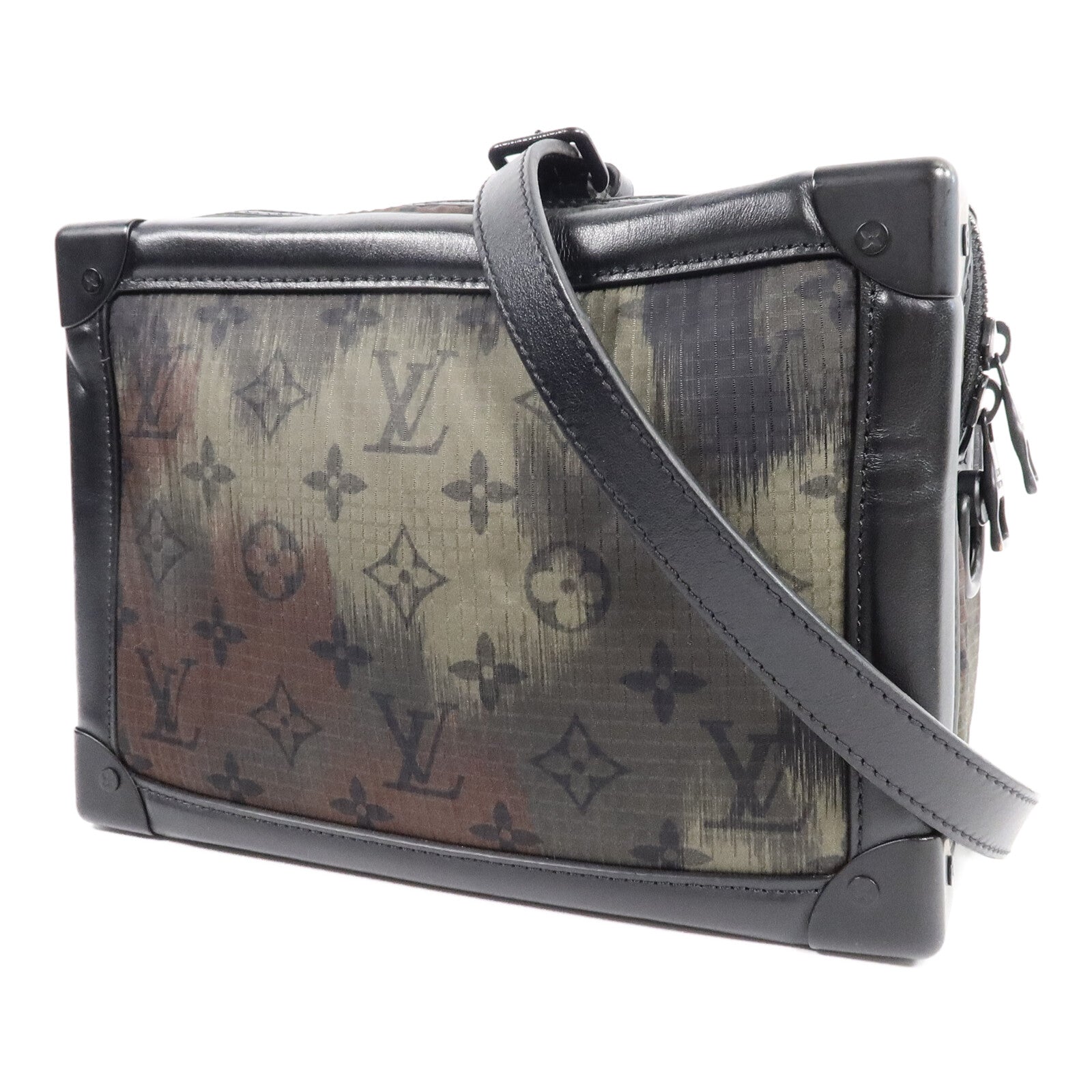 LOUIS VUITTON Monogram Camouflage Soft Trunk肩背袋