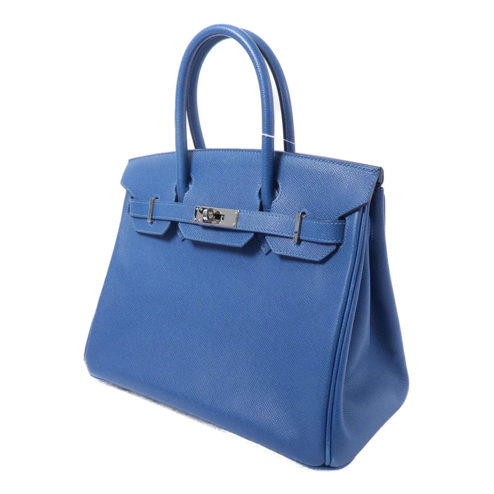 HERMES Epsom皮革Birkin 30手挽袋Cobalt