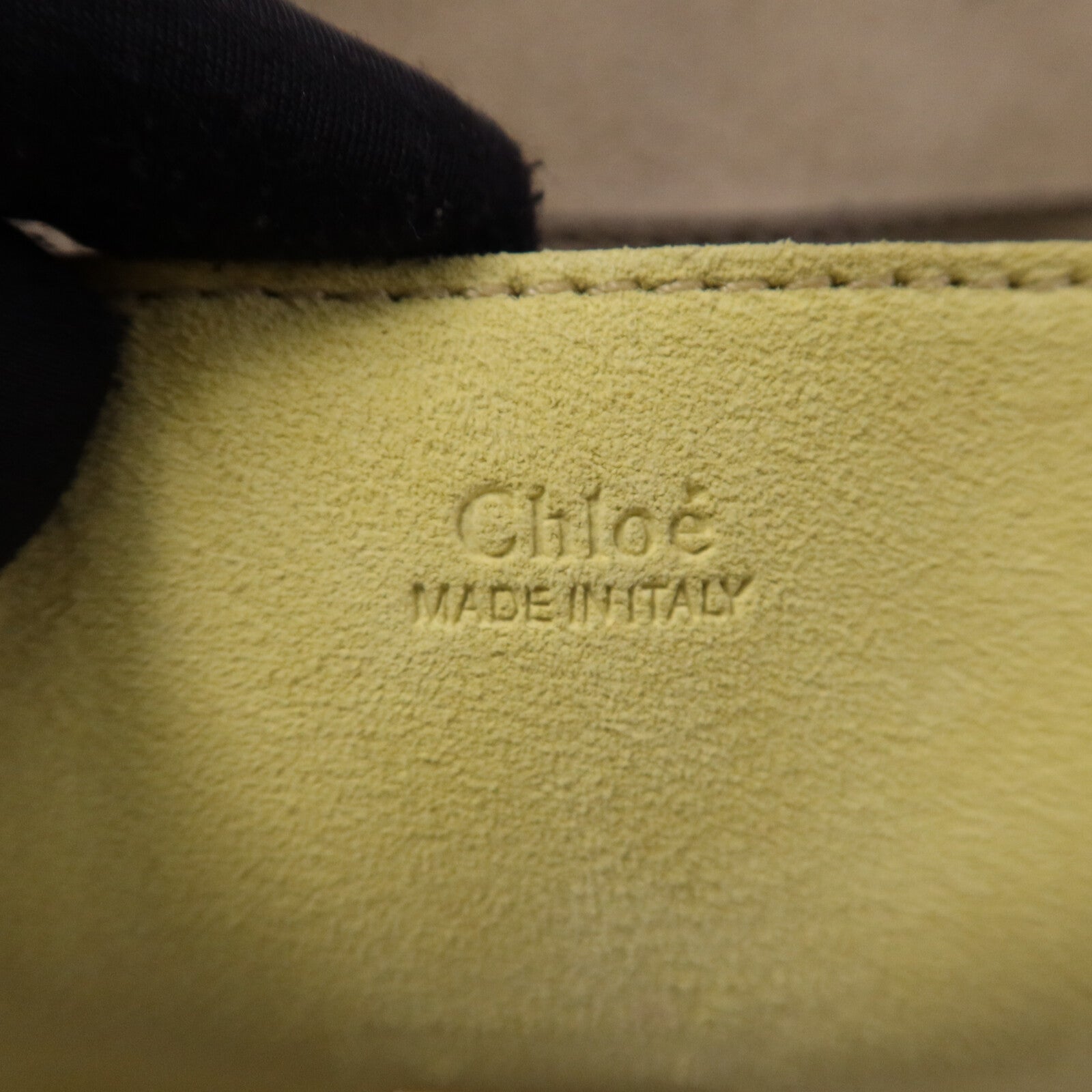 Chloe 麂皮/羊皮皮革Drew金扣鏈帶肩背袋