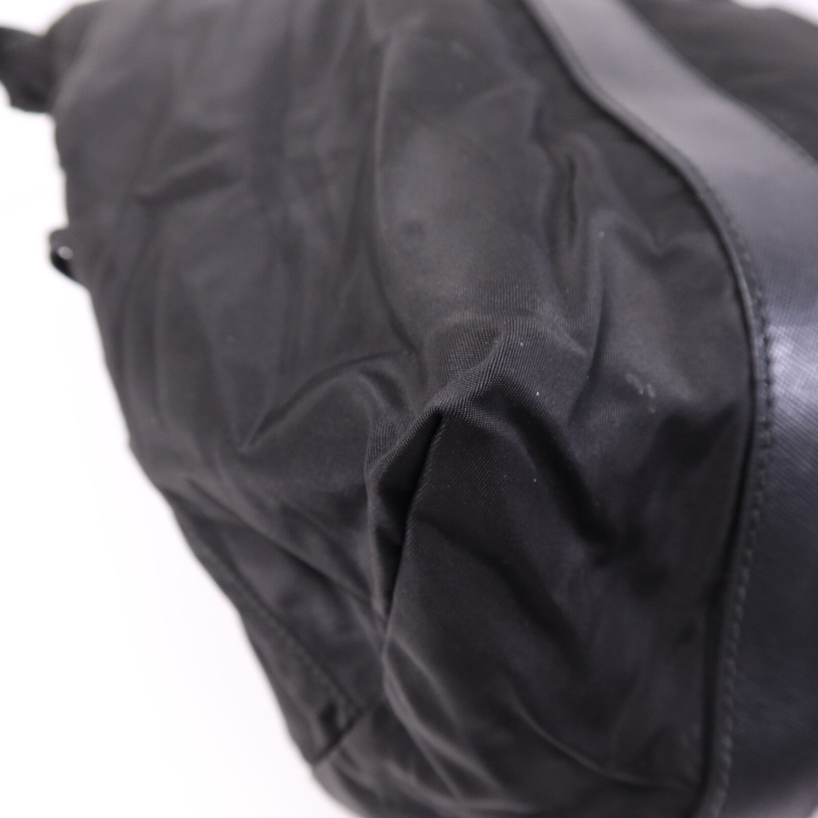 PRADA 尼龍Tote Bag銀扣手挽袋