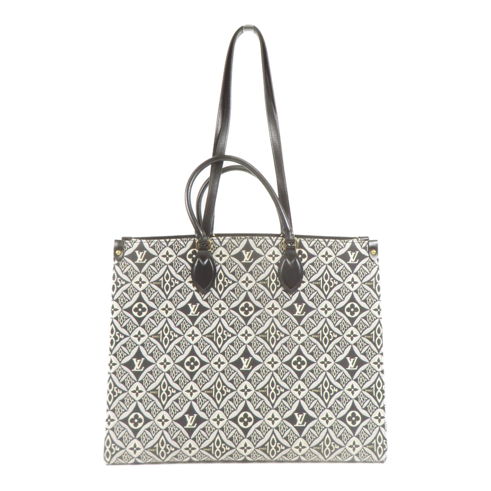 LOUIS VUITTON LV GHW Since 1854 OnTheGo Shoulder Bag M57207 Monogram Jacquard