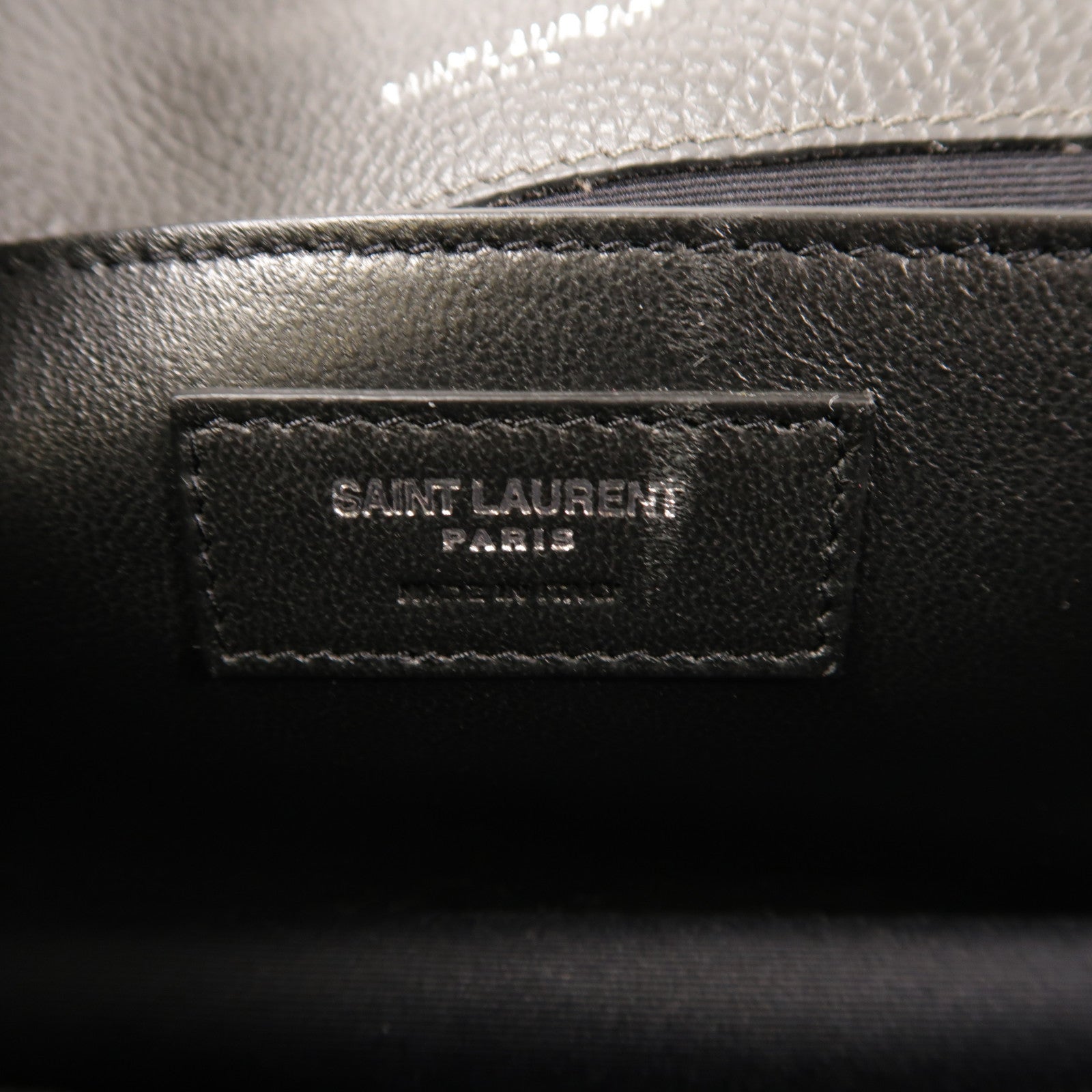 SAINT LAURENT 牛皮皮革Sunset銀扣肩背袋