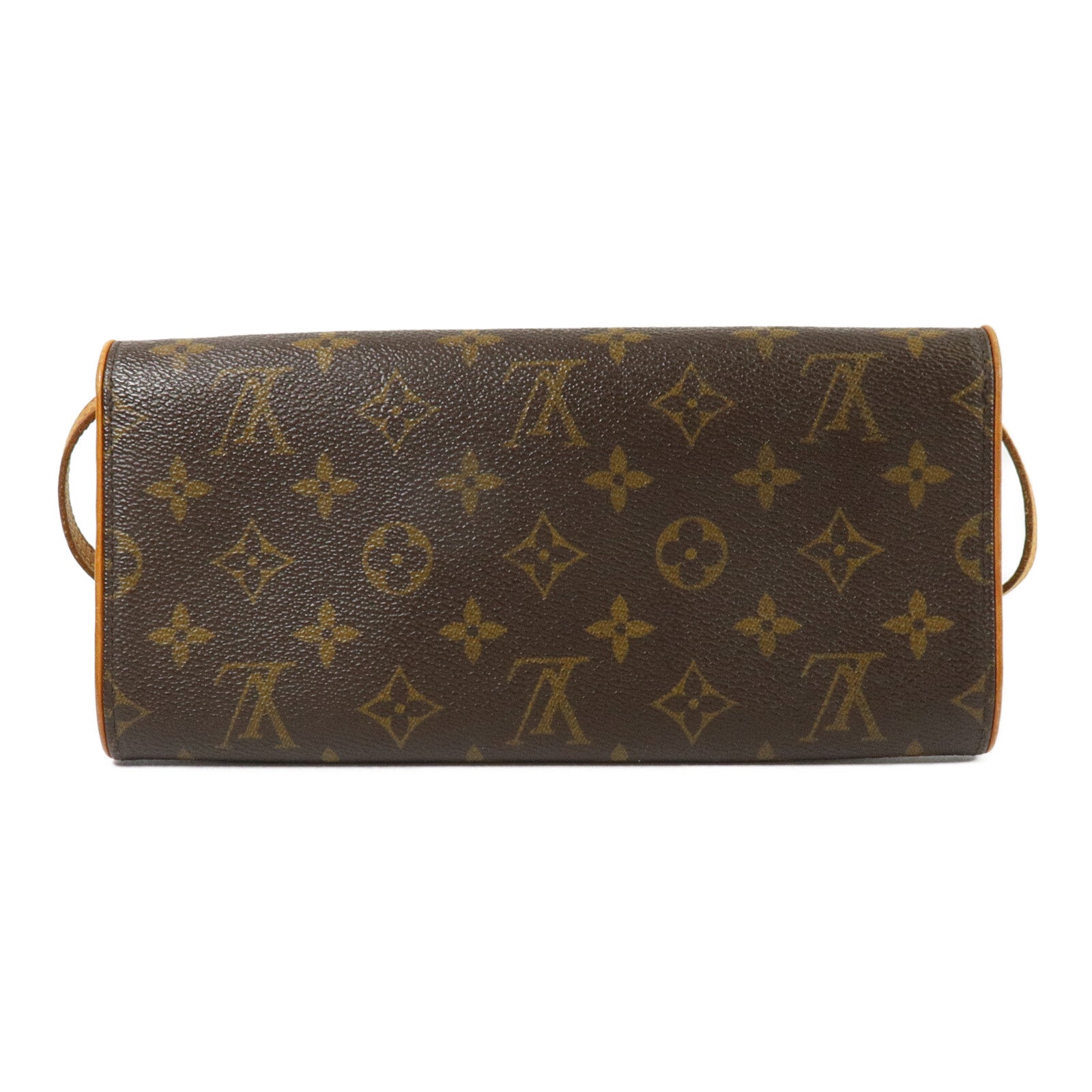 LOUIS VUITTON Monogram Pochette Twin GM金扣肩背袋