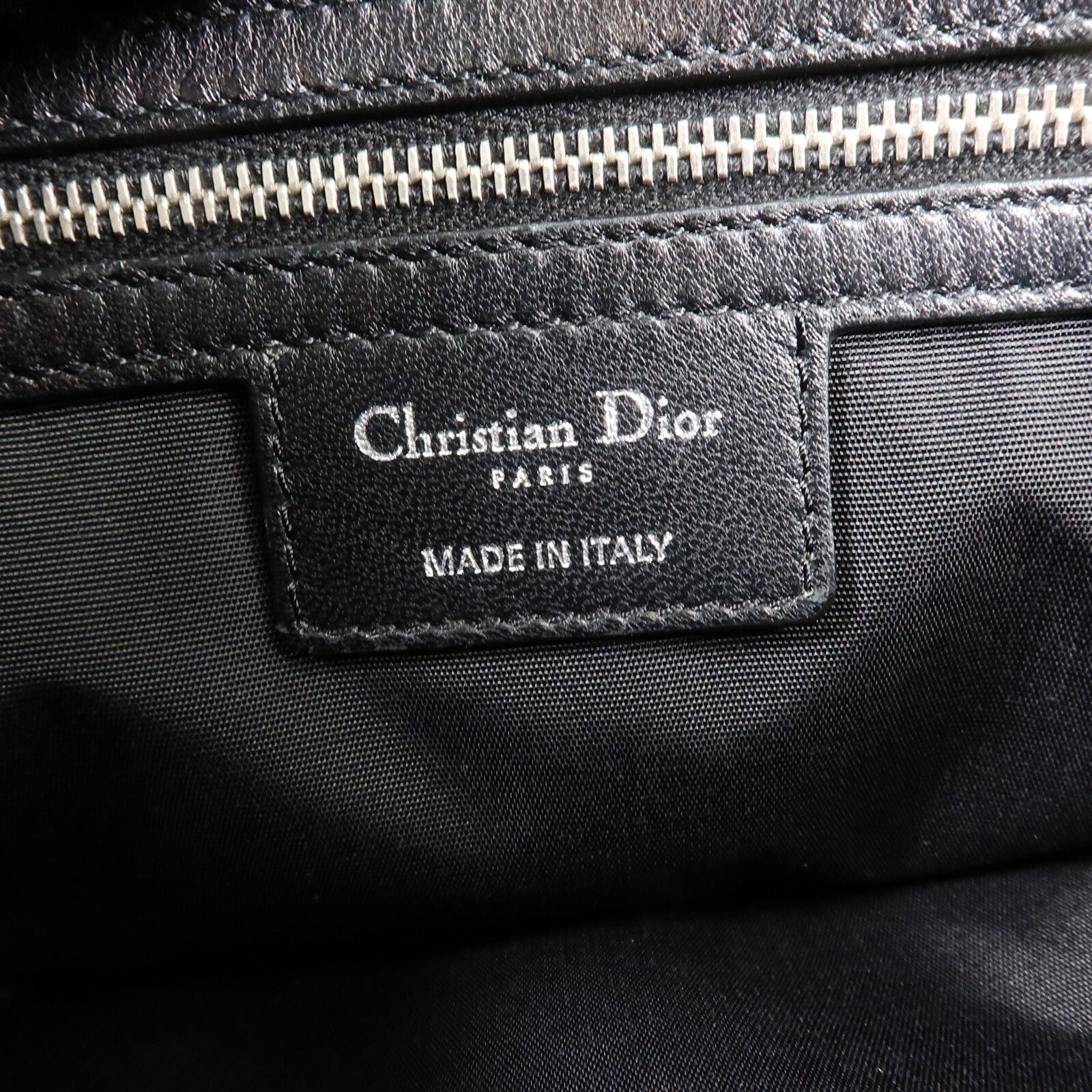 Dior 羊皮皮革New Lock鏈帶肩背袋