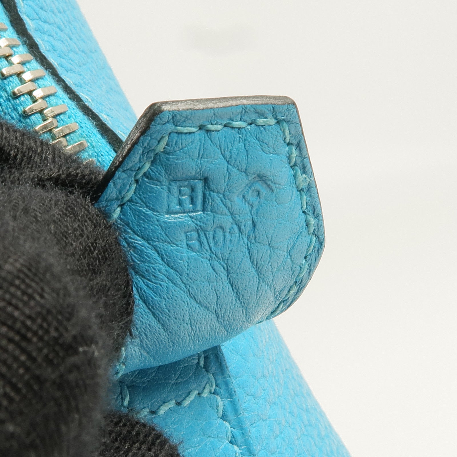 HERMES 【激減優惠】Clemence皮革Bolide 31銀扣手挽袋