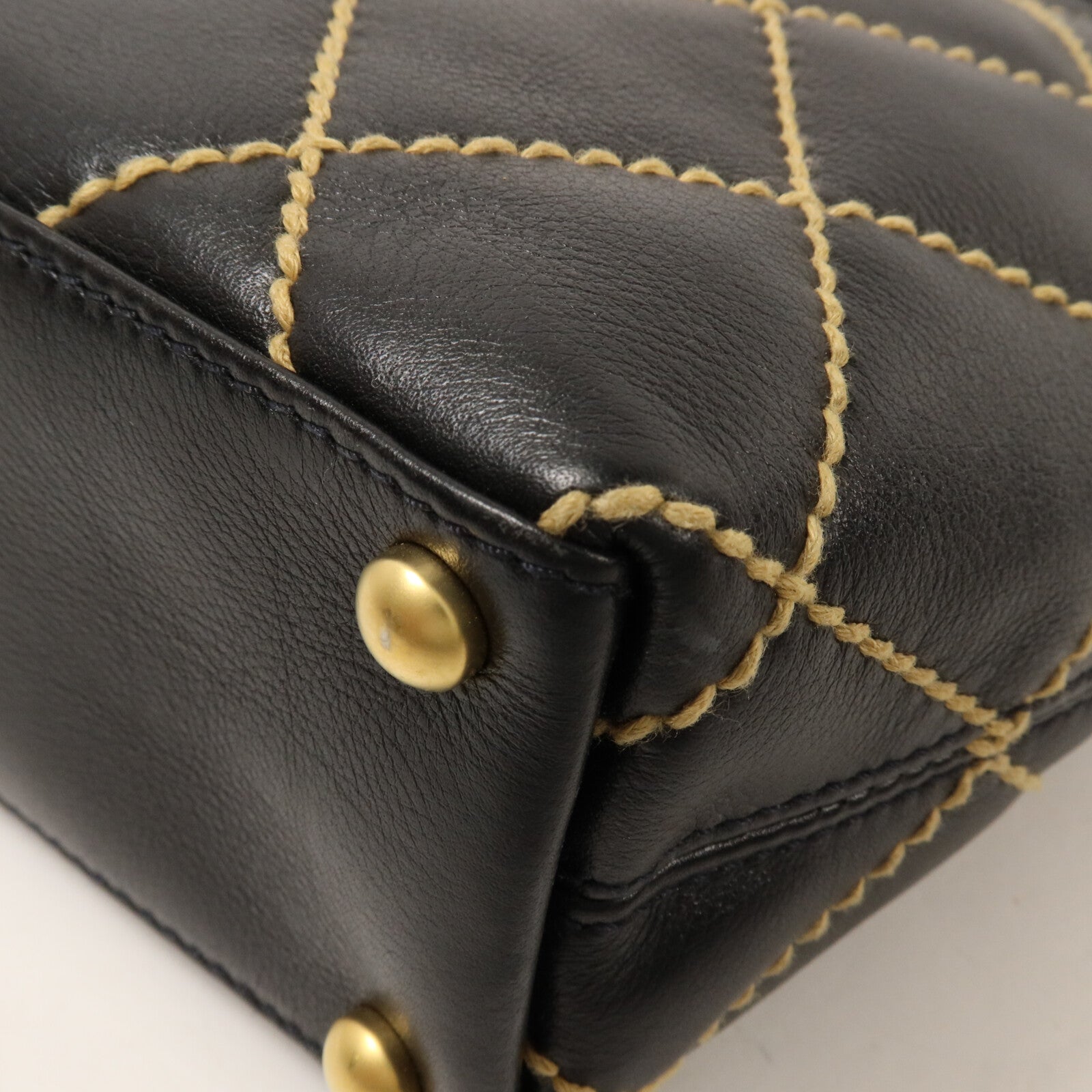CHANEL 牛皮皮革Vintage Vivian手挽袋