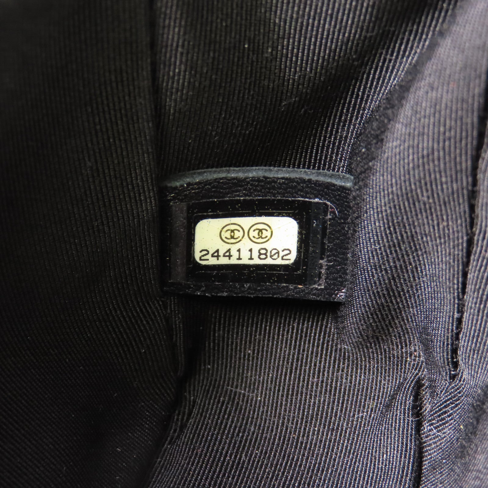 CHANEL 牛皮皮革Chain Shoulder金扣鏈帶手挽肩背兩用袋