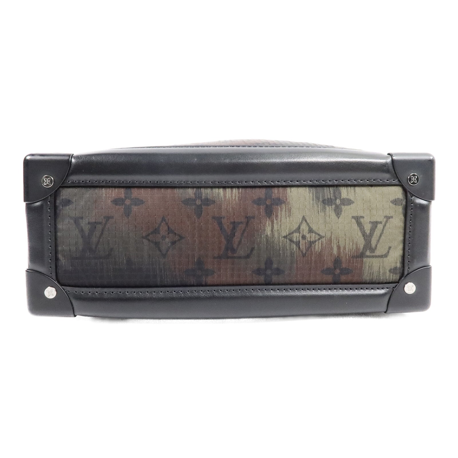 LOUIS VUITTON Monogram Camouflage Soft Trunk肩背袋