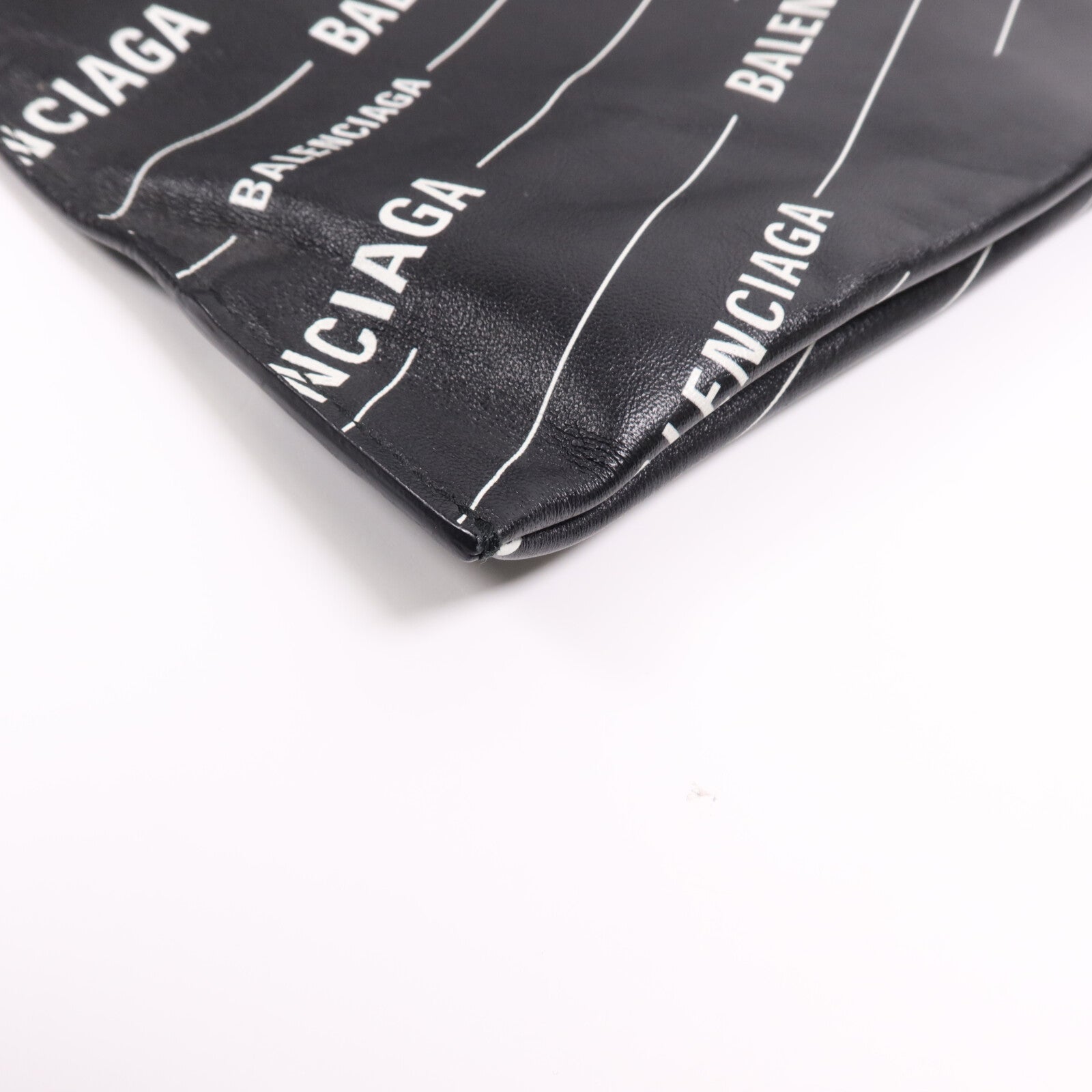 BALENCIAGA 牛皮皮革Plastic Bag Shopper手挽袋