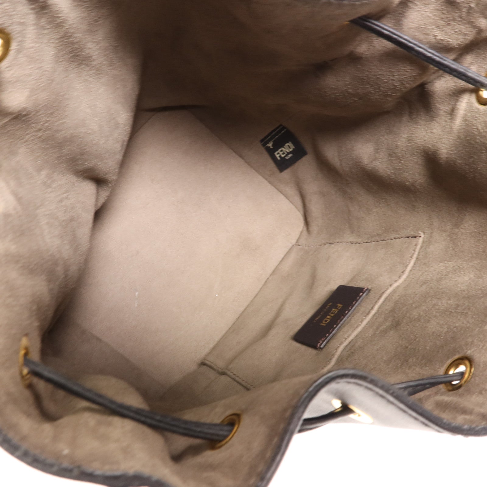 FENDI 牛皮皮革Shoulder Bag金扣肩背袋