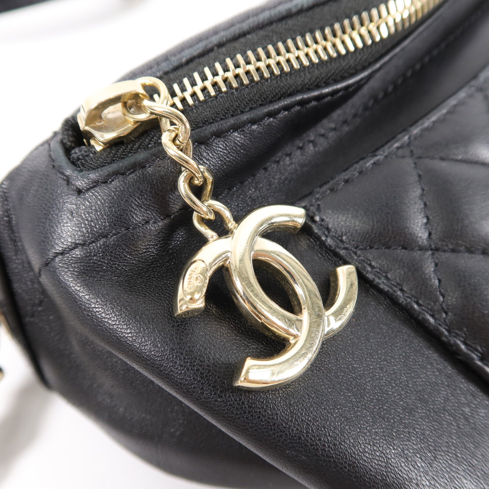 CHANEL 羊皮皮革Waist Bag腰包