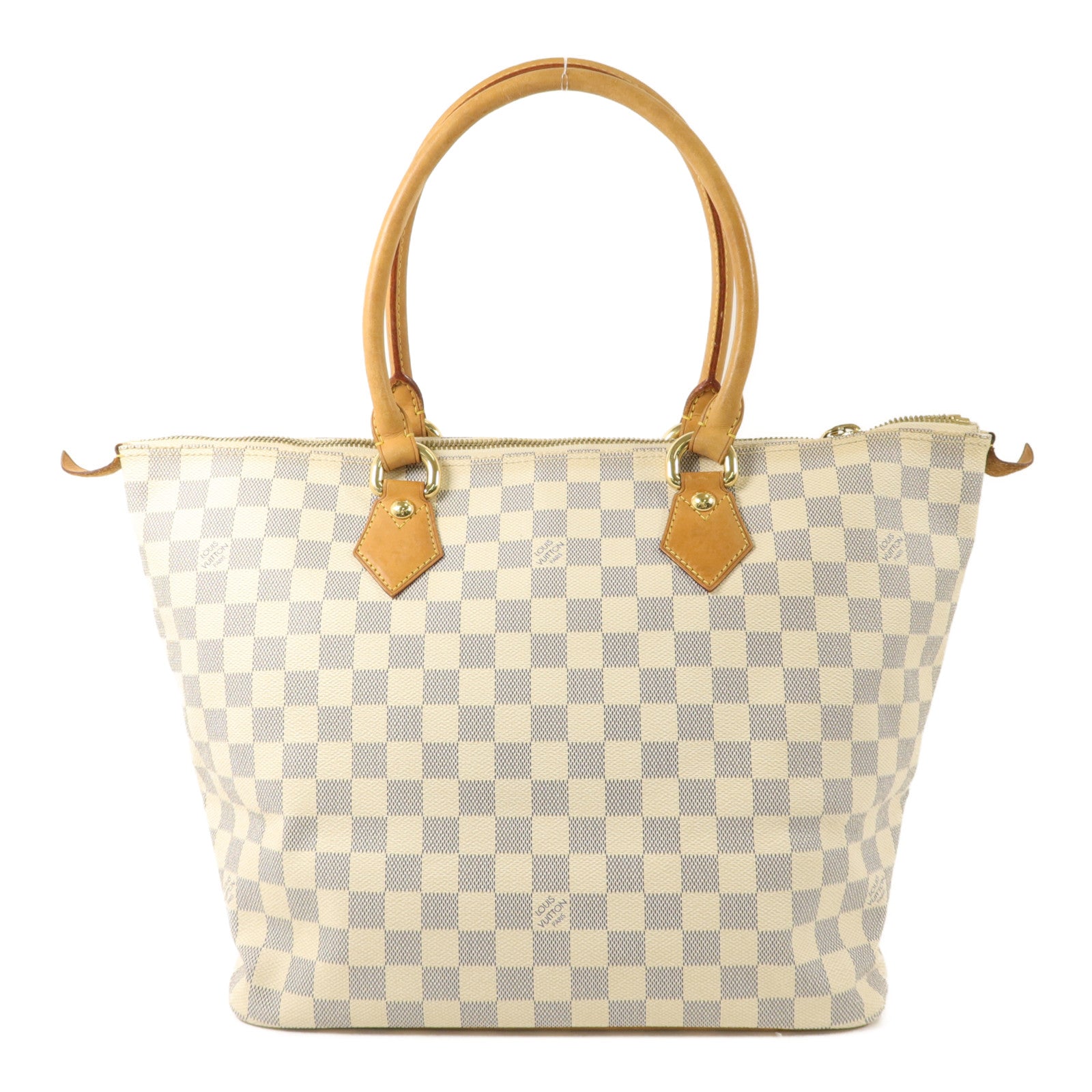 LOUIS VUITTON Damier Azur Saleya MM肩背袋