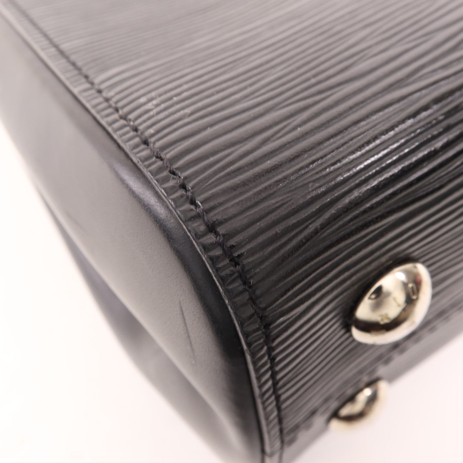 LOUIS VUITTON Epi Cluny BB銀扣手挽肩背兩用袋