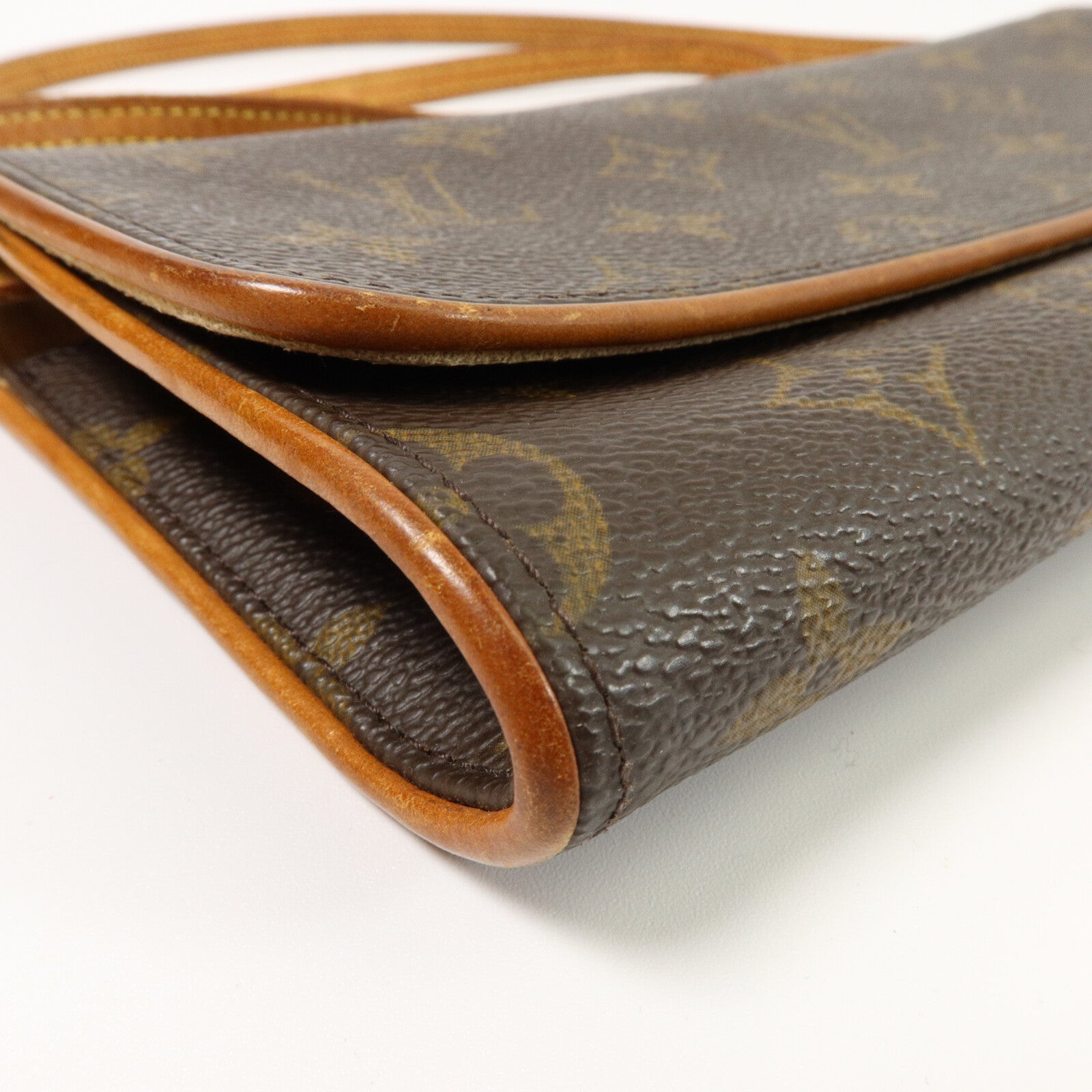 LOUIS VUITTON Monogram Pochette Twin GM金扣肩背袋