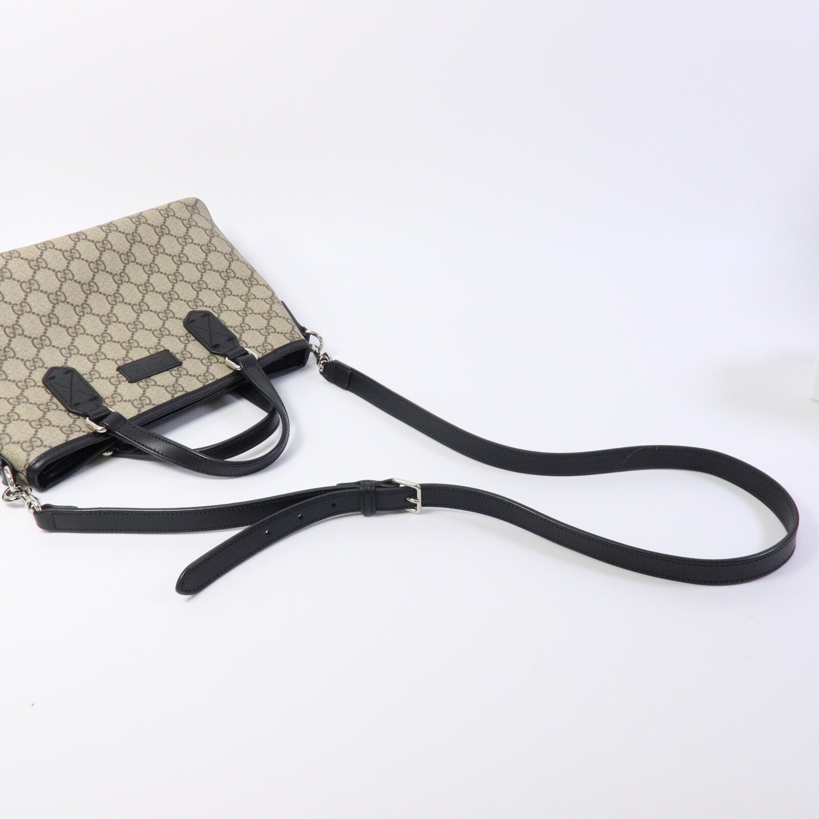 GUCCI 塗層帆布2Way Shoulder手挽肩背兩用袋