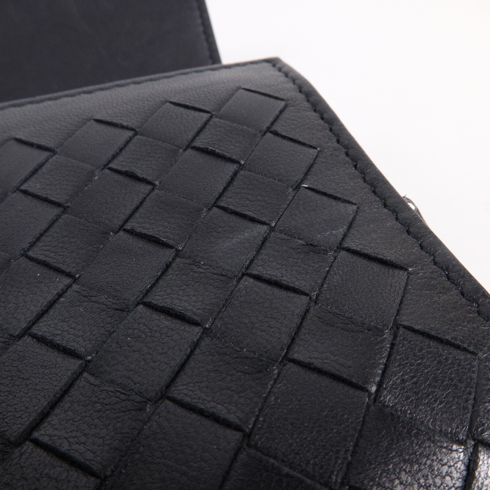 BOTTEGA VENETA 織紋皮革Long Wallet長錢包