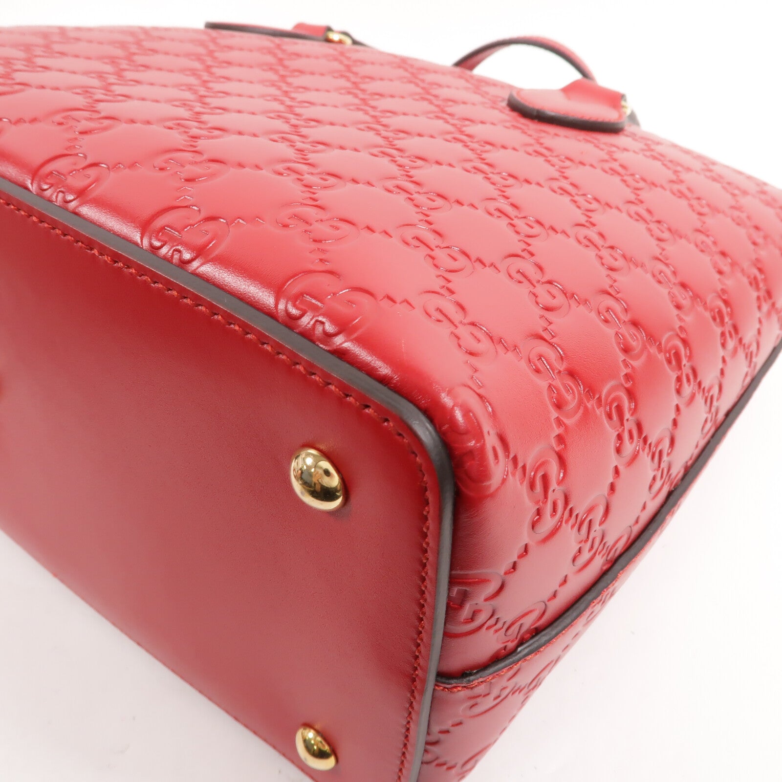 GUCCI 牛皮皮革Guccissima 2 Way Shoulder手挽肩背兩用袋