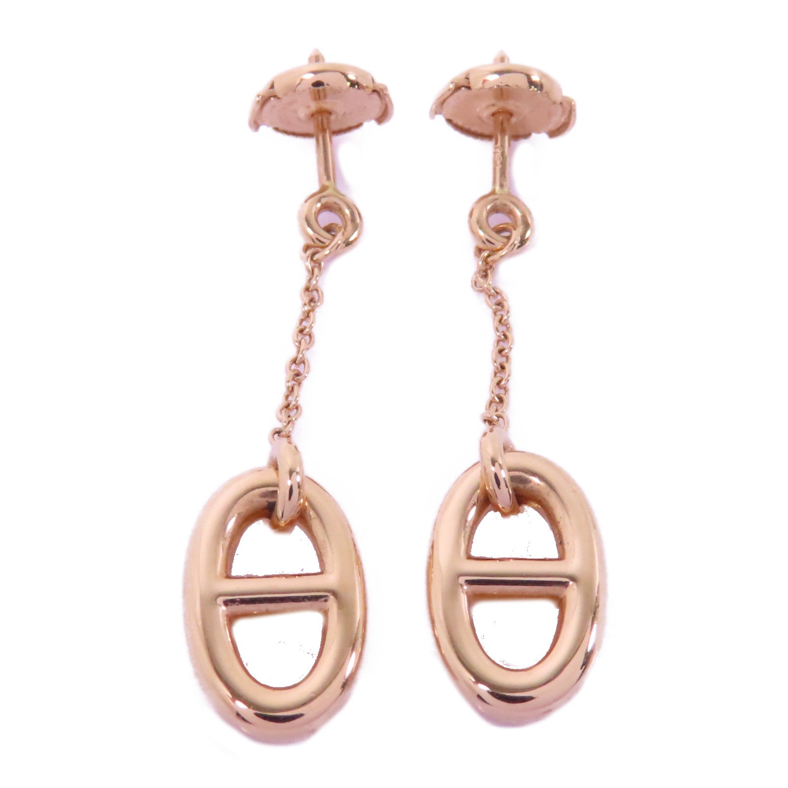HERMES 18K玫瑰金Farandole Earrings耳環