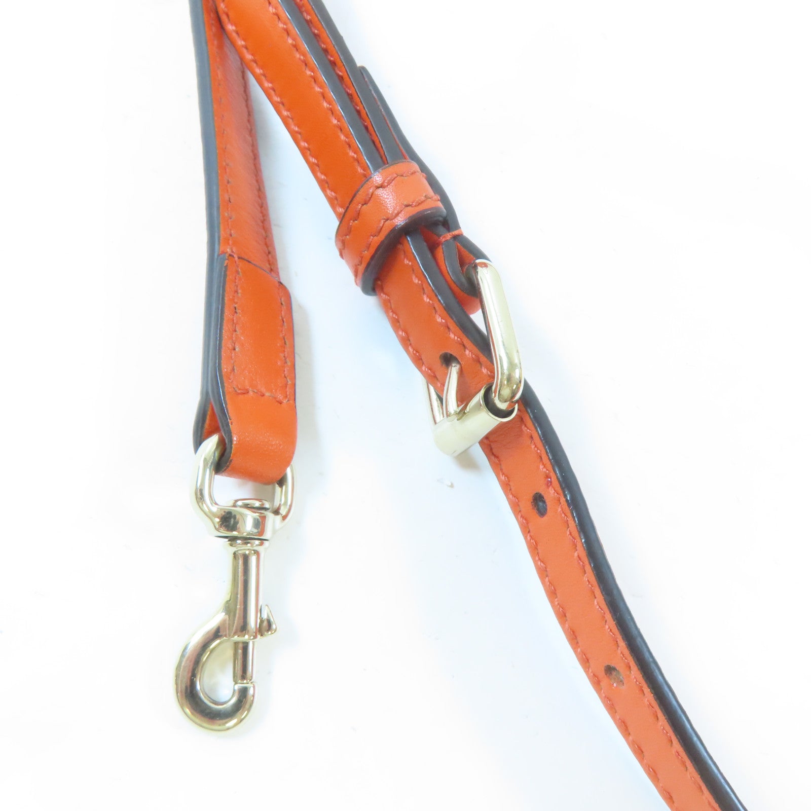 GUCCI 牛皮皮革Guccissima 2 Way Shoulder金扣手挽肩背兩用袋橙色