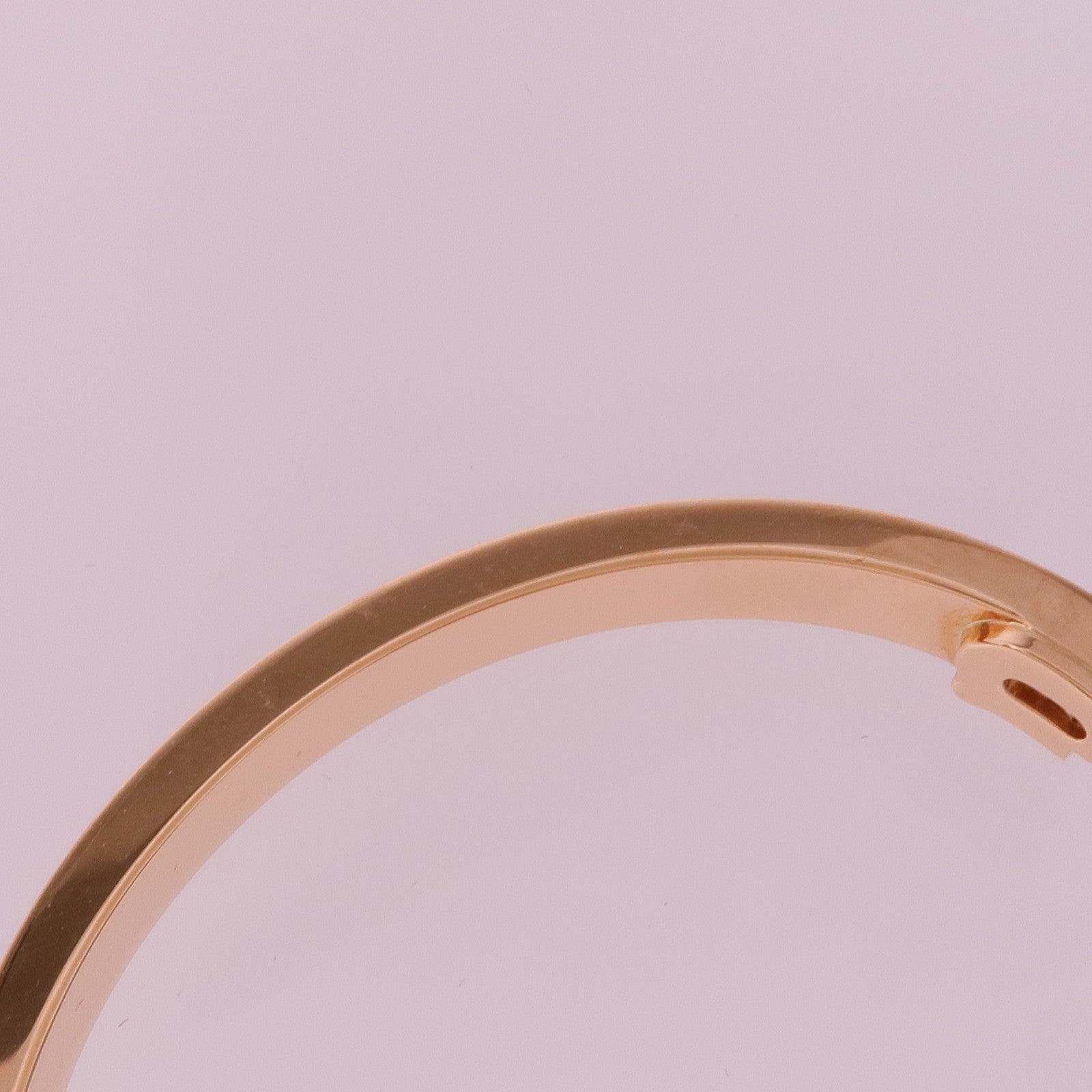 CARTIER 18K玫瑰金Love Bracelet Full Diamonds鑽石手鐲Cartier#16