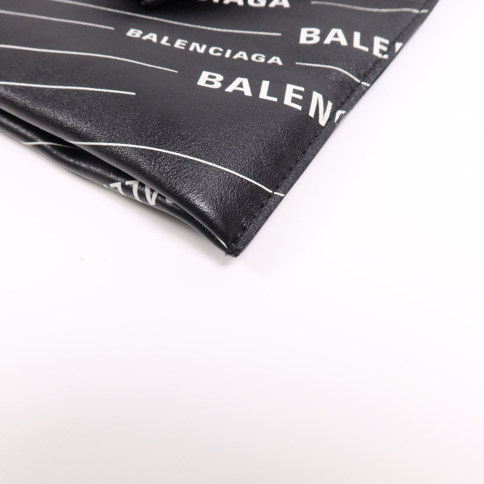 BALENCIAGA 牛皮皮革Plastic Bag Shopper手挽袋