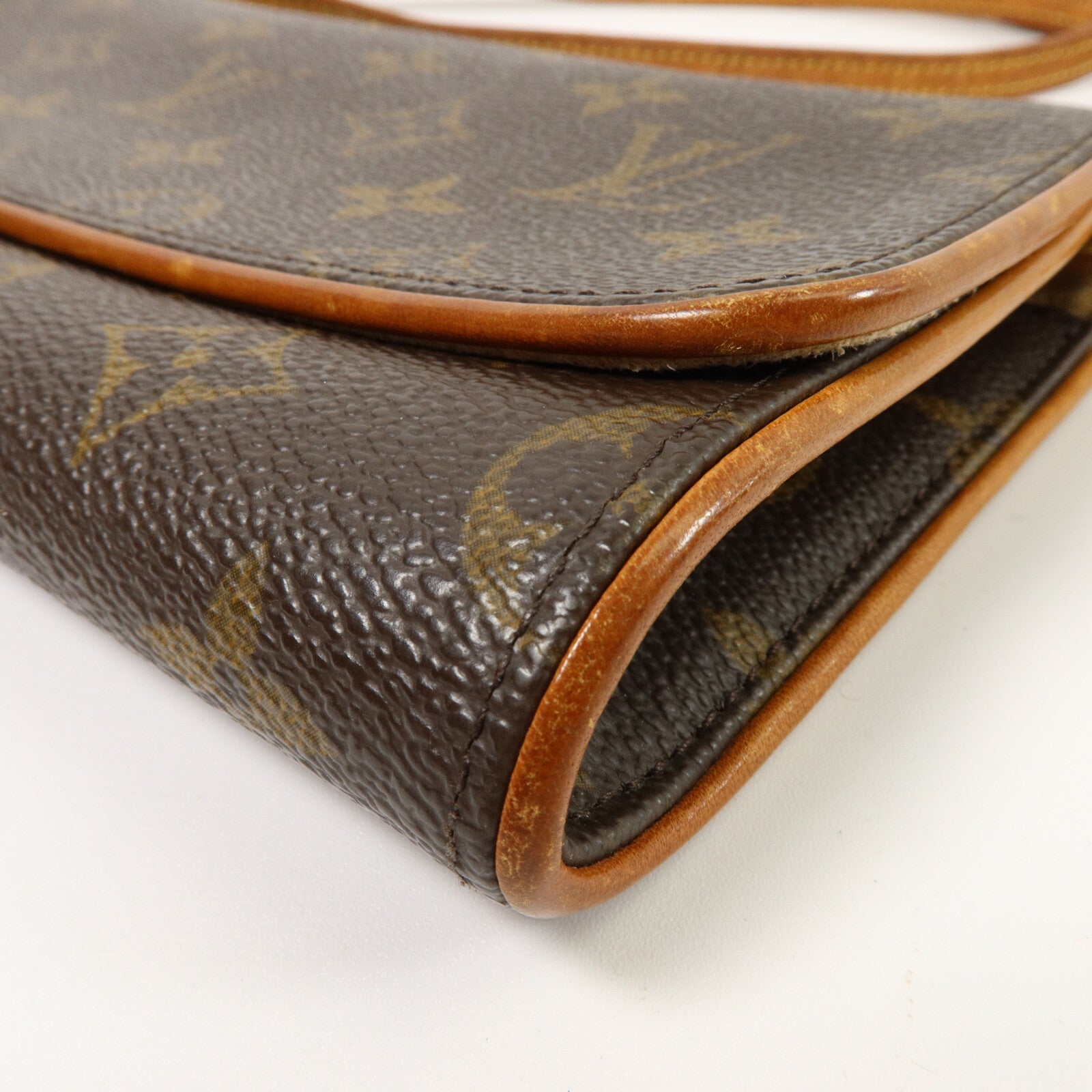 LOUIS VUITTON Monogram Pochette Twin GM金扣肩背袋