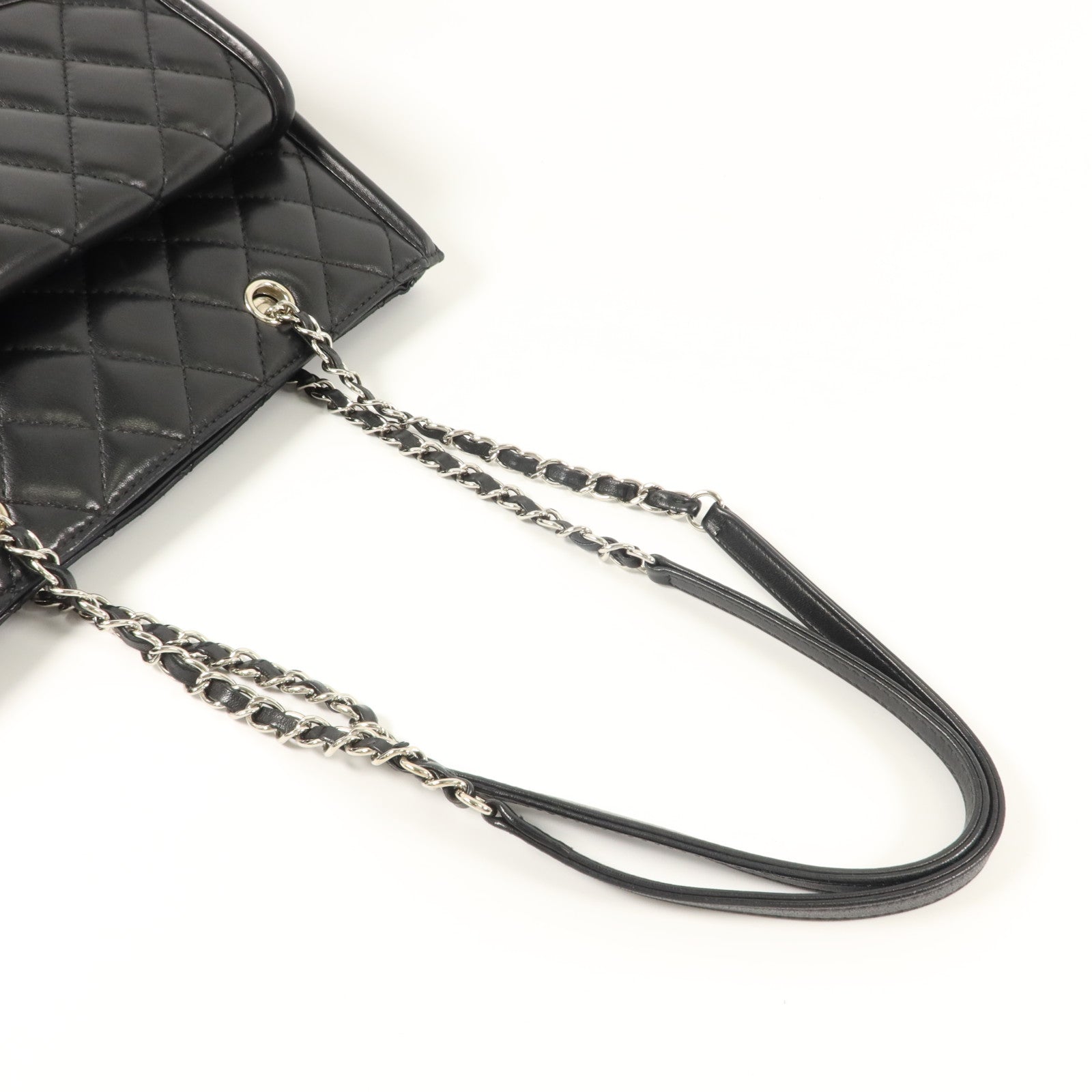 CHANEL 羊皮皮革Shoulder Bag鏈帶肩背袋