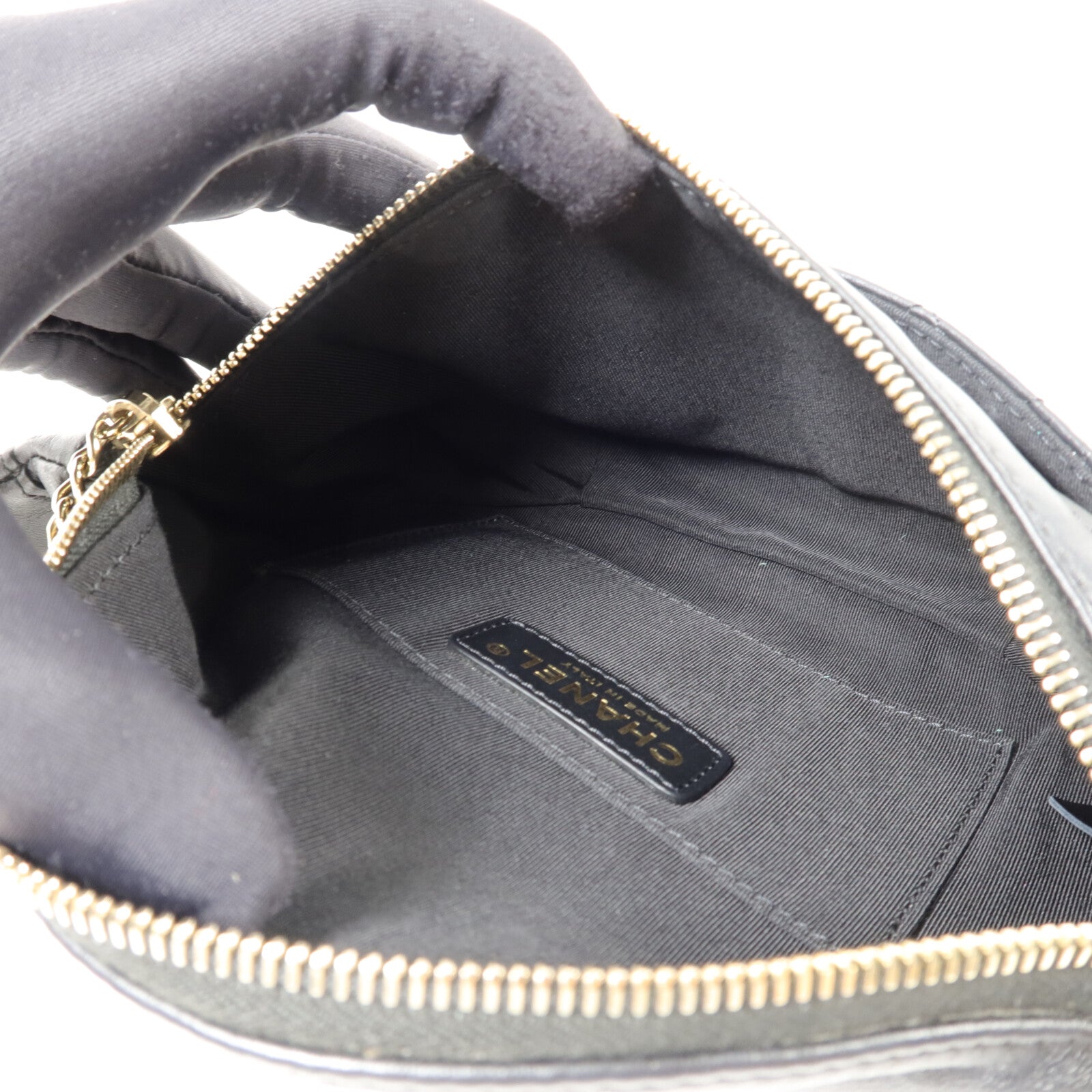 CHANEL 羊皮皮革Waist Bag腰包