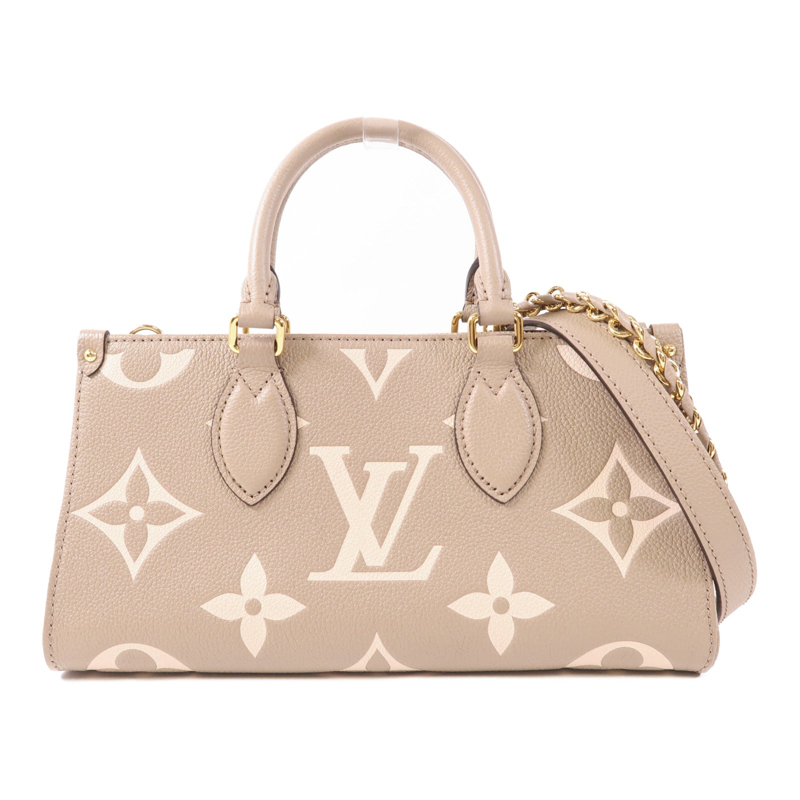 LOUIS VUITTON Monogram Empreinte On The Go East West金扣手挽肩背兩用袋
