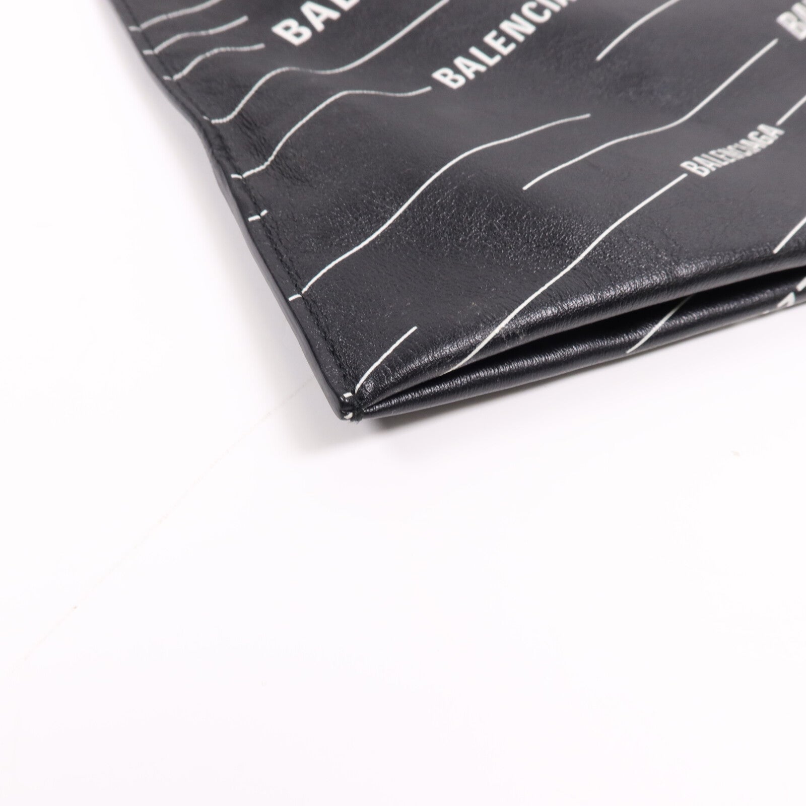 BALENCIAGA 牛皮皮革Plastic Bag Shopper手挽袋