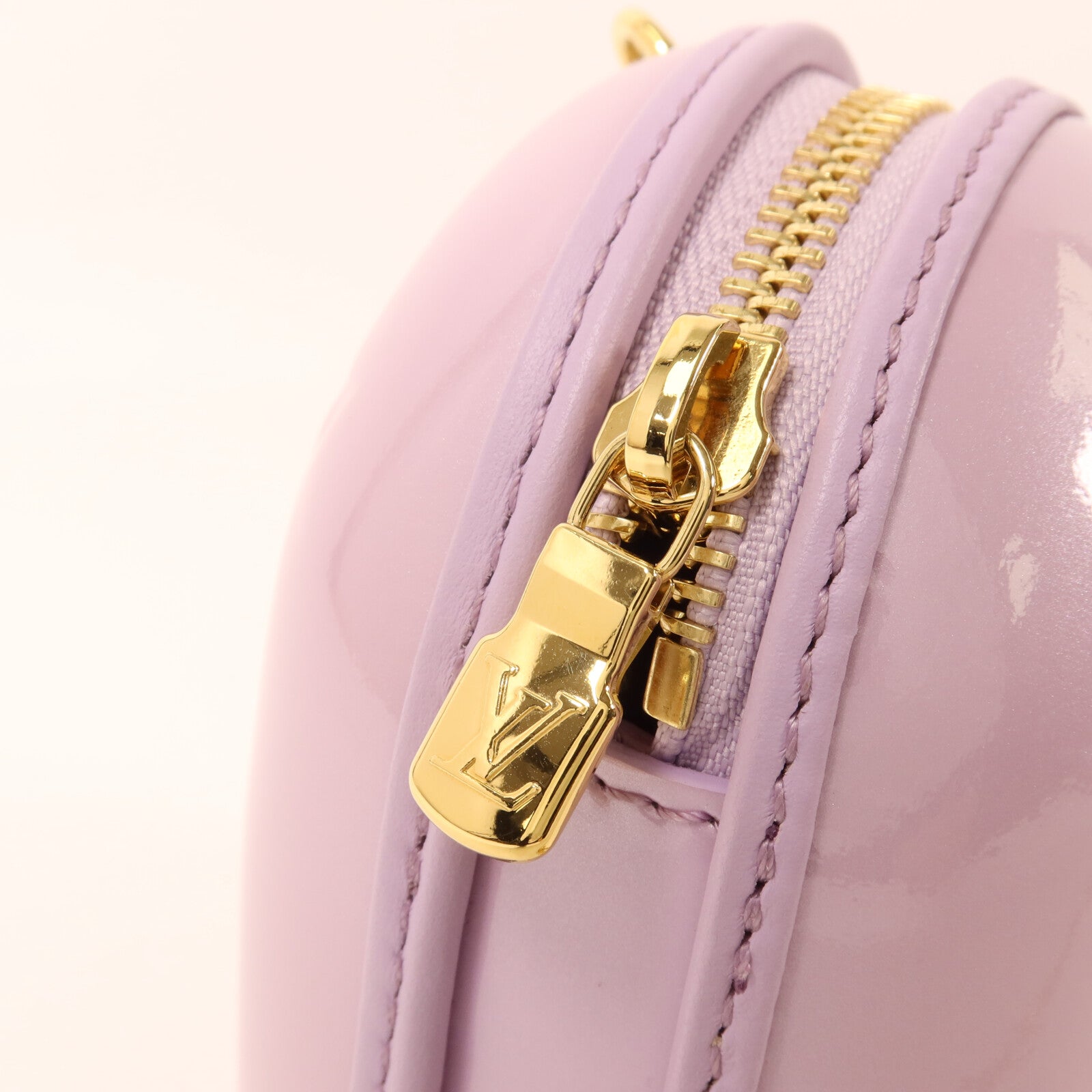 LOUIS VUITTON Monogram Vernis Keep My Heart鏈帶手挽肩背兩用袋