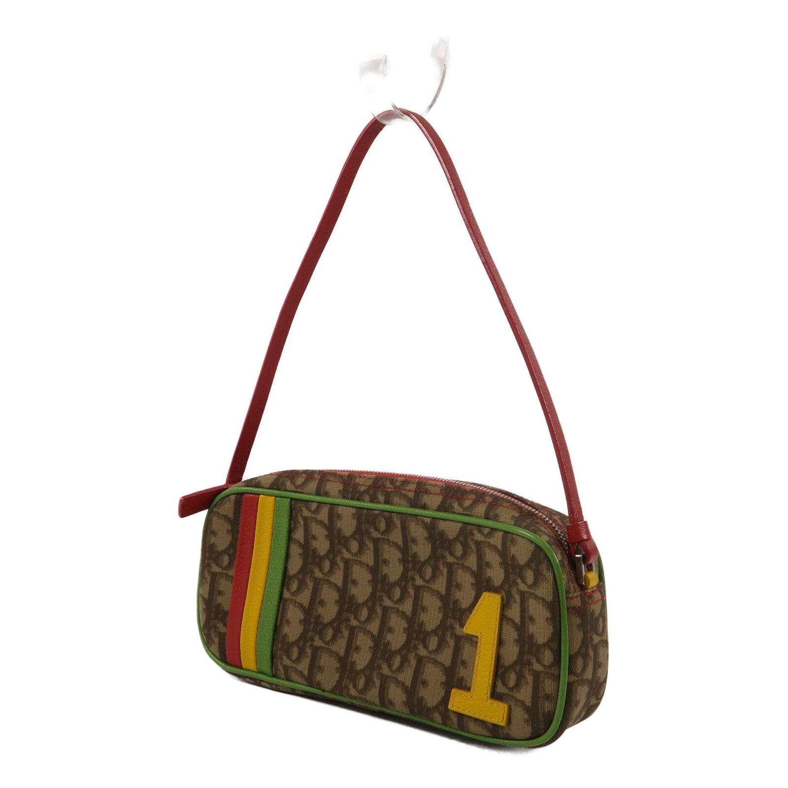 Dior 塗層帆布Rasta Pochette肩背袋