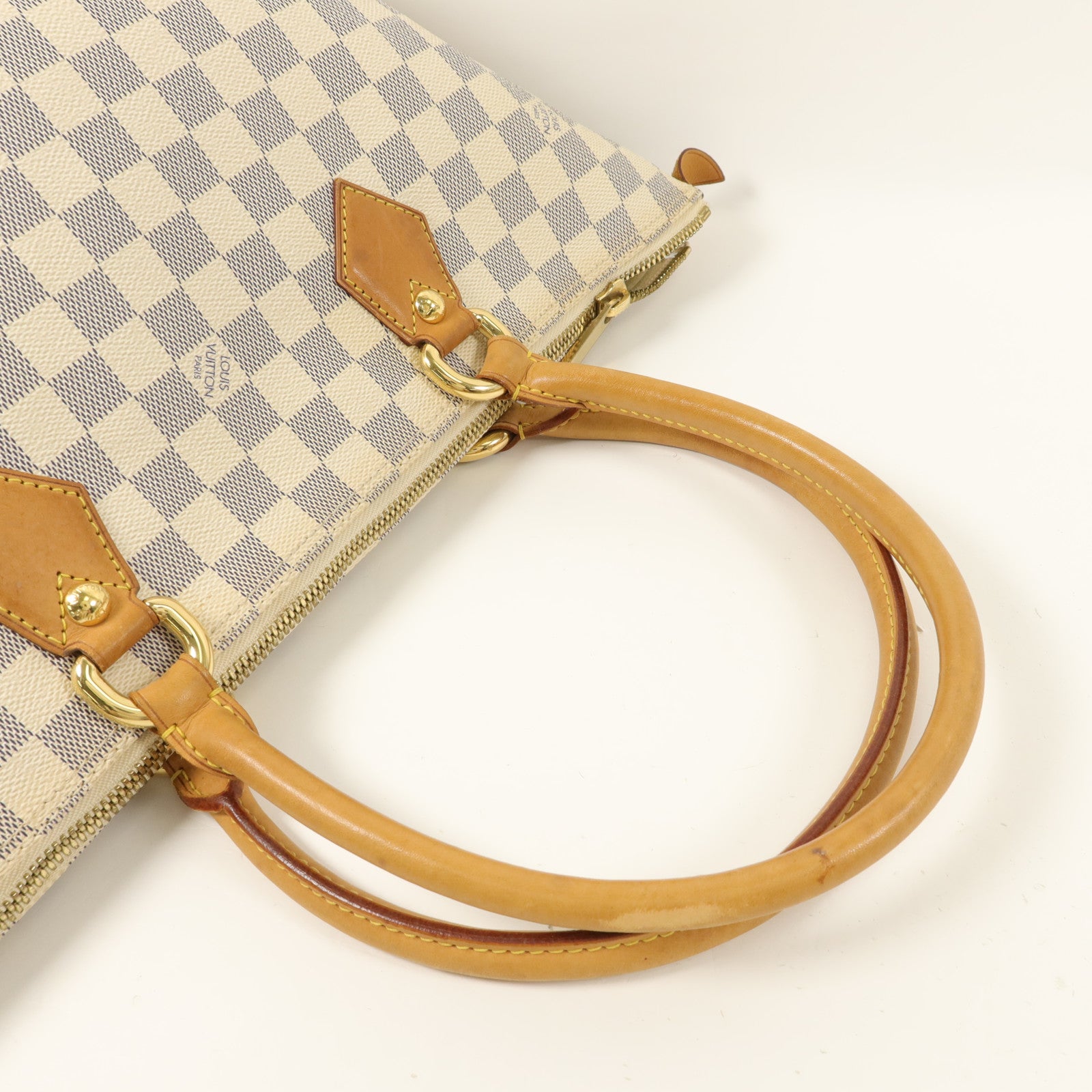 LOUIS VUITTON Damier Azur Saleya MM肩背袋