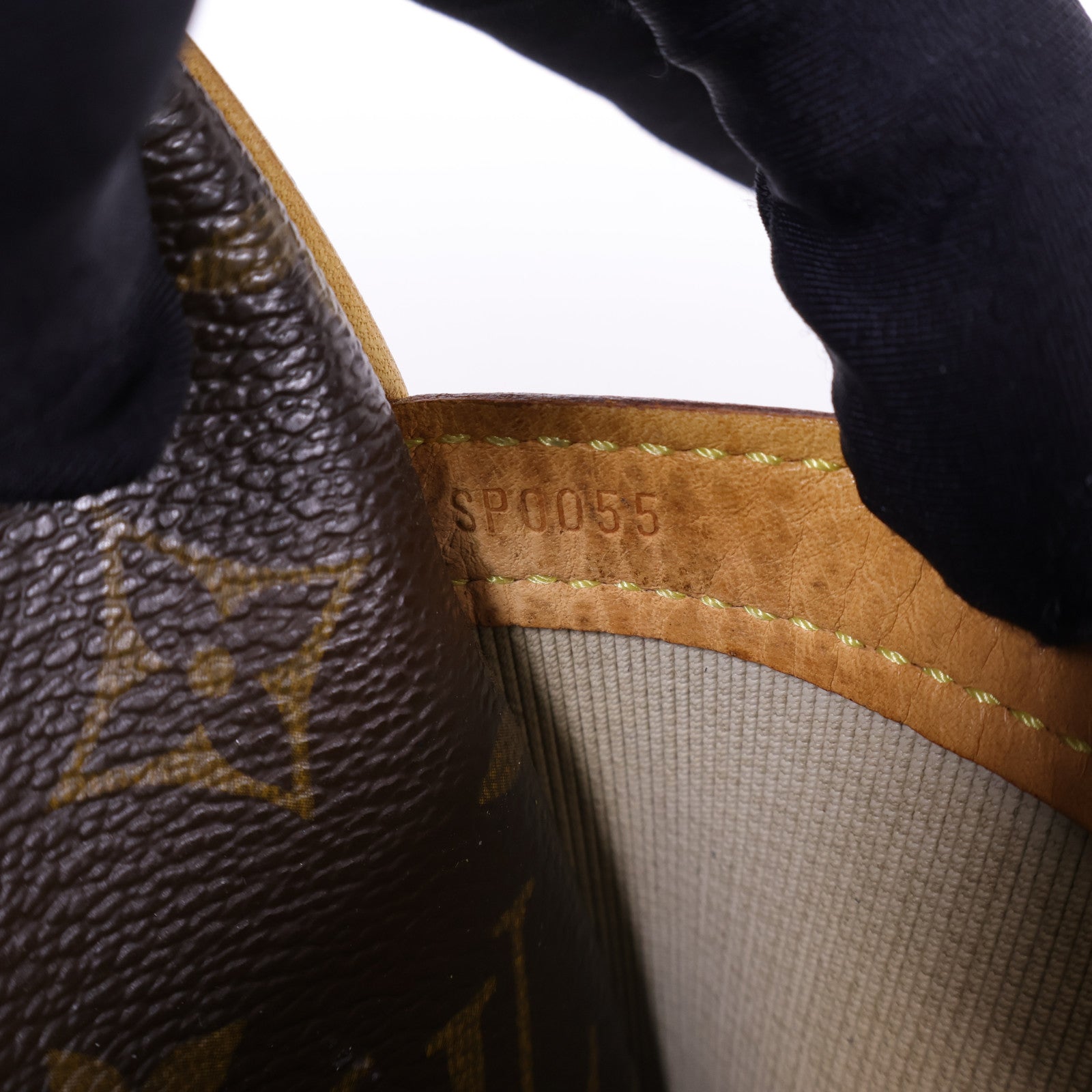 LOUIS VUITTON Monogram Reporter PM金扣肩背袋棕色