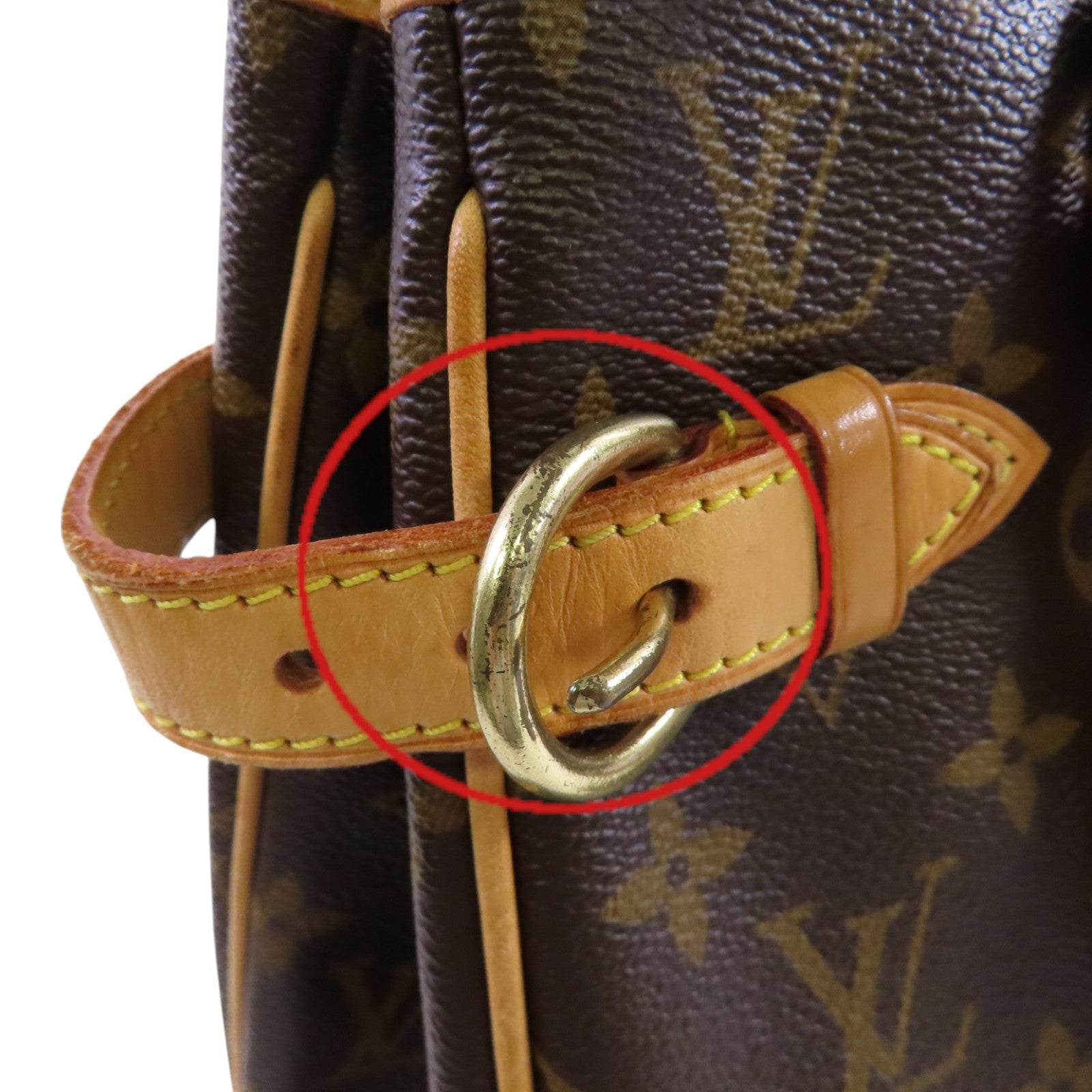 LOUIS VUITTON 【激減優惠】Monogram Batignolles Shoulder Bag金扣肩背袋