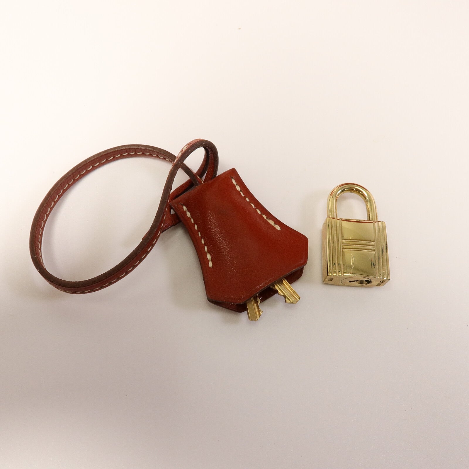 HERMES Box皮革Kelly 32手挽袋