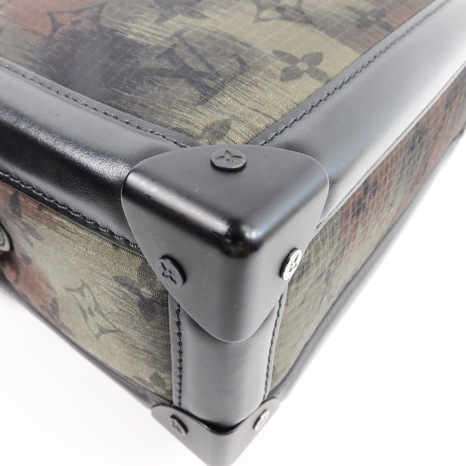 LOUIS VUITTON Monogram Camouflage Soft Trunk肩背袋