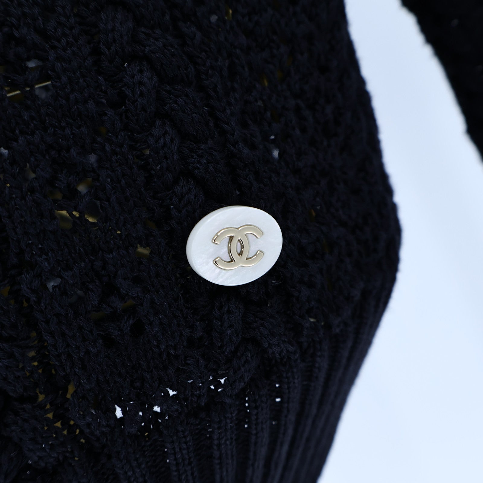 CHANEL Cotton Look 17 Knitted Top針織