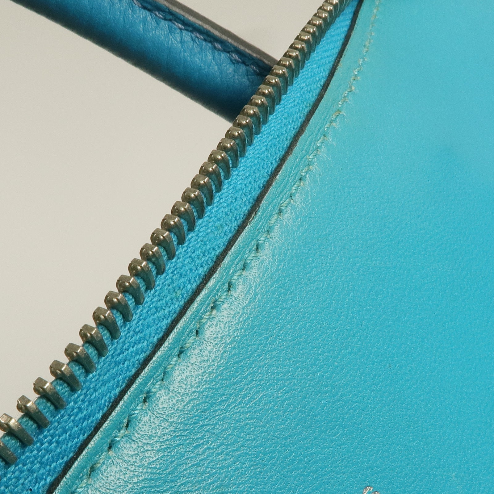 HERMES Clemence皮革Bolide 31銀扣手挽袋