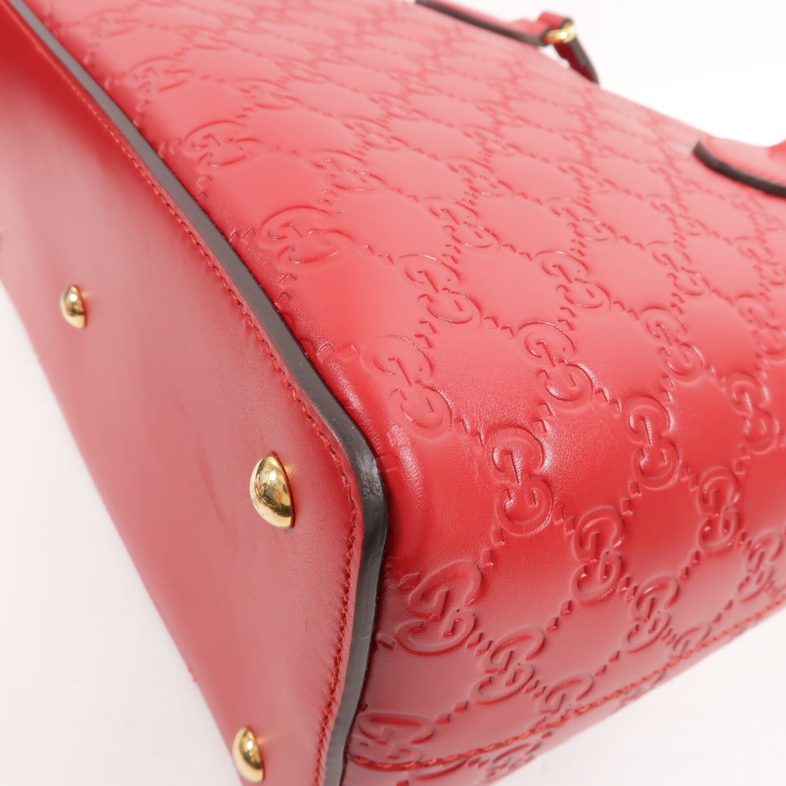 GUCCI 牛皮皮革Guccissima 2 Way Shoulder手挽肩背兩用袋