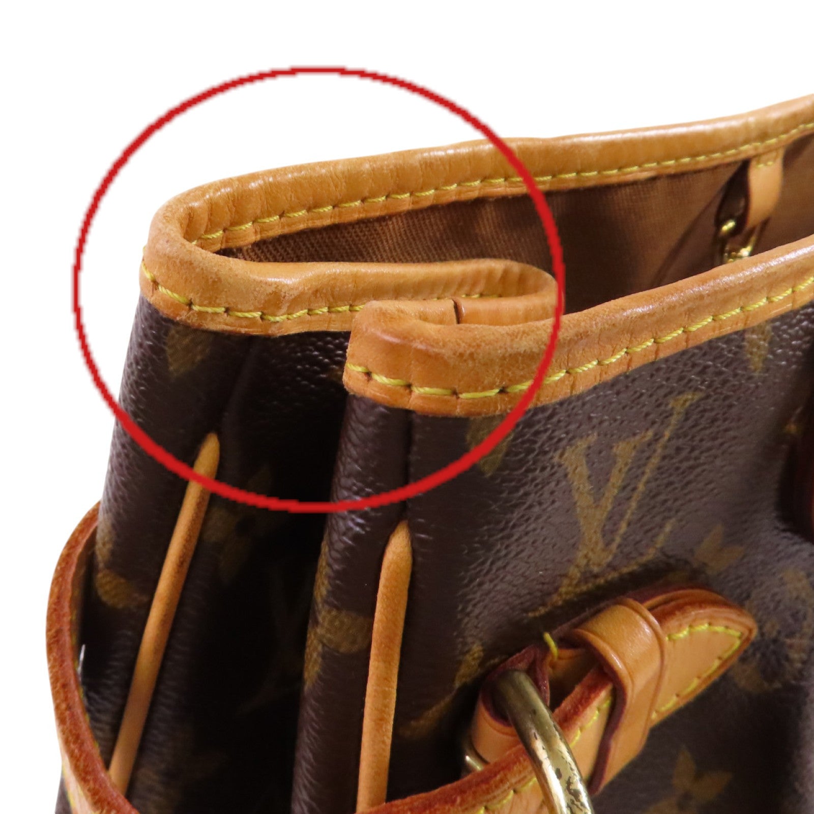 LOUIS VUITTON Monogram Batignolles Shoulder Bag金扣肩背袋