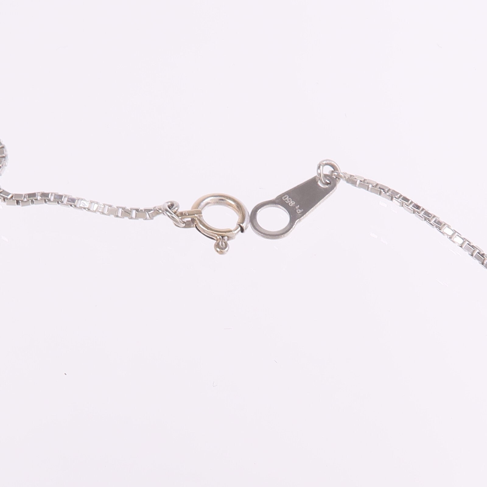 JEWELRY PT900/PT850鉑金Emerald Diamond Necklace綠寶石/鑽石項鍊