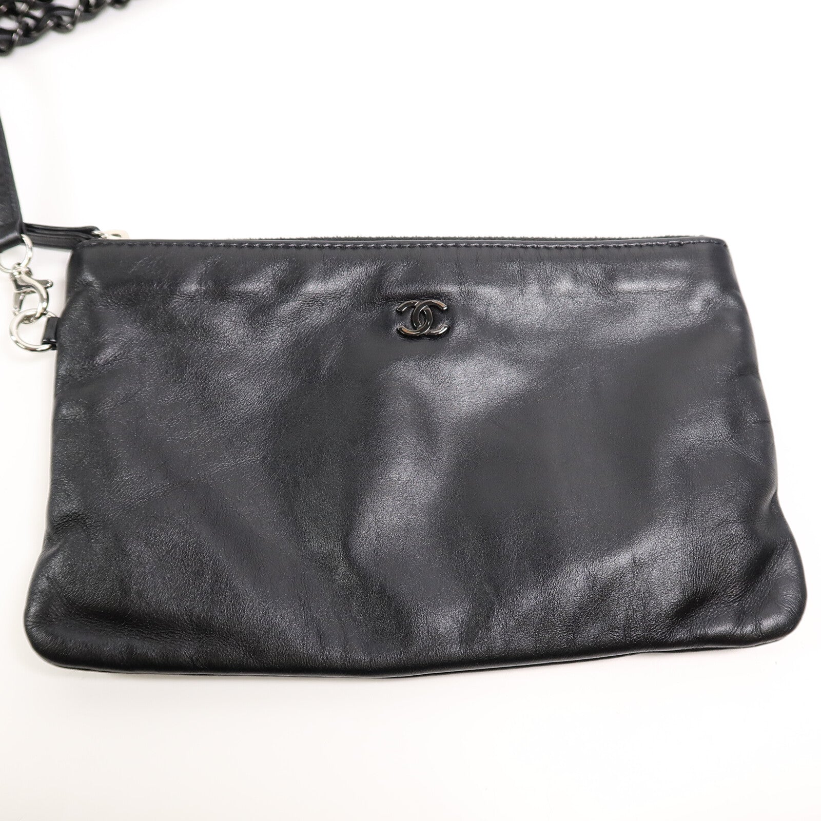 CHANEL 牛皮皮革Chanel 22 Small鏈帶肩背袋