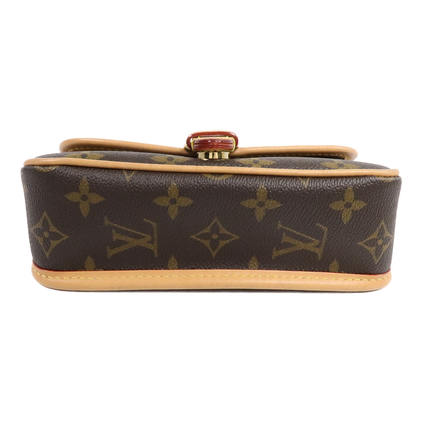 LOUIS VUITTON Monogram Nano Diane金扣手挽肩背兩用袋