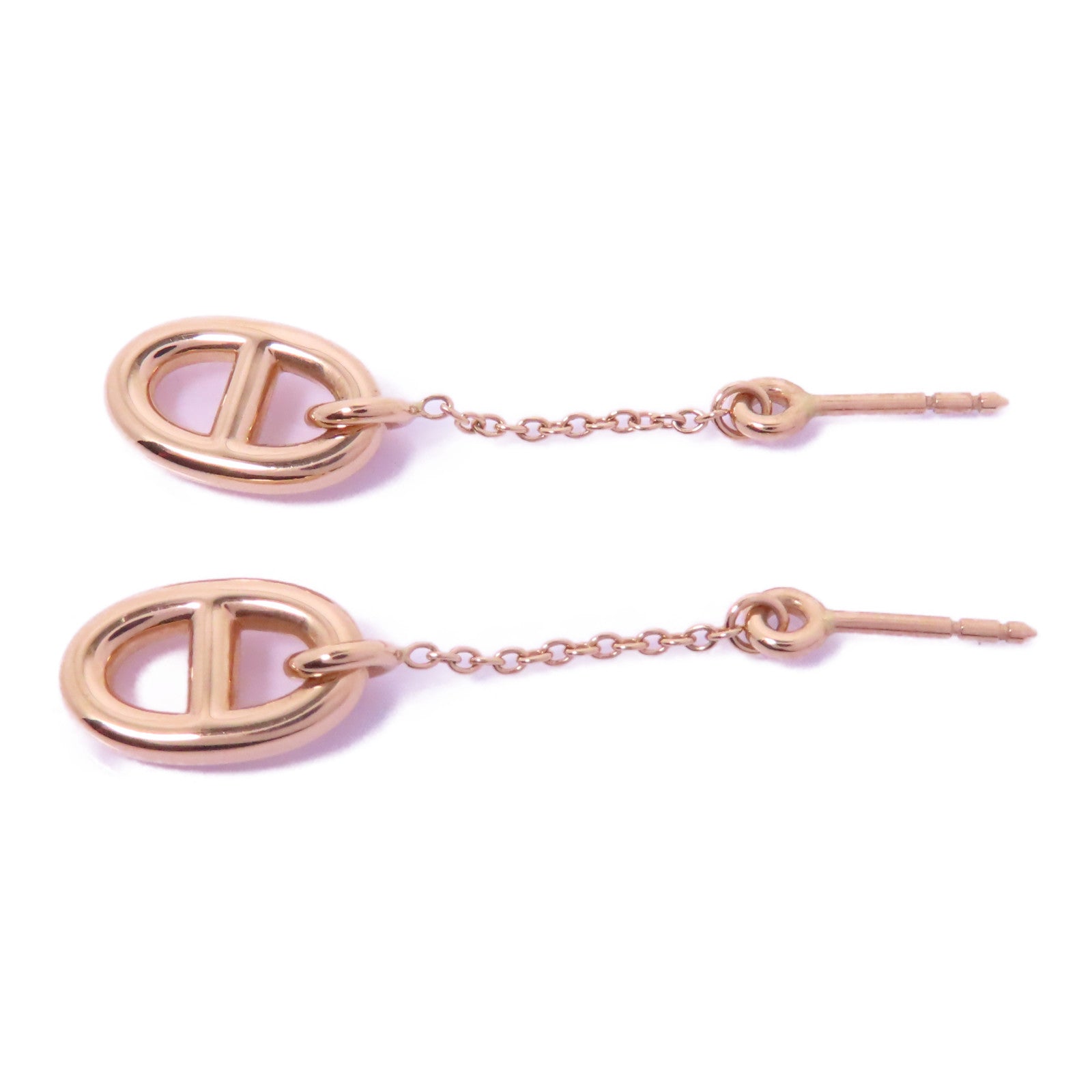 HERMES 18K玫瑰金Farandole Earrings耳環