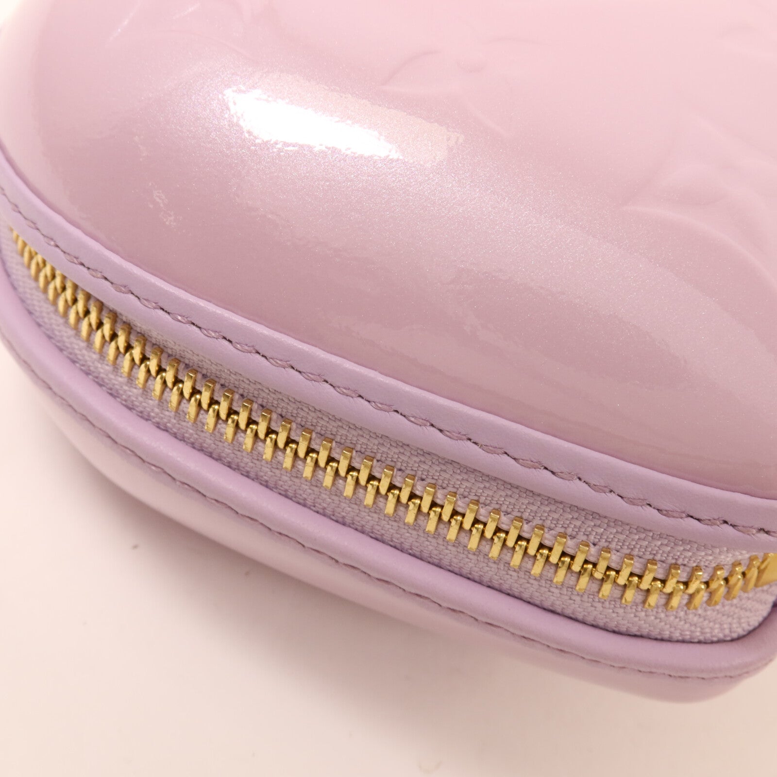 LOUIS VUITTON Monogram Vernis Keep My Heart鏈帶手挽肩背兩用袋