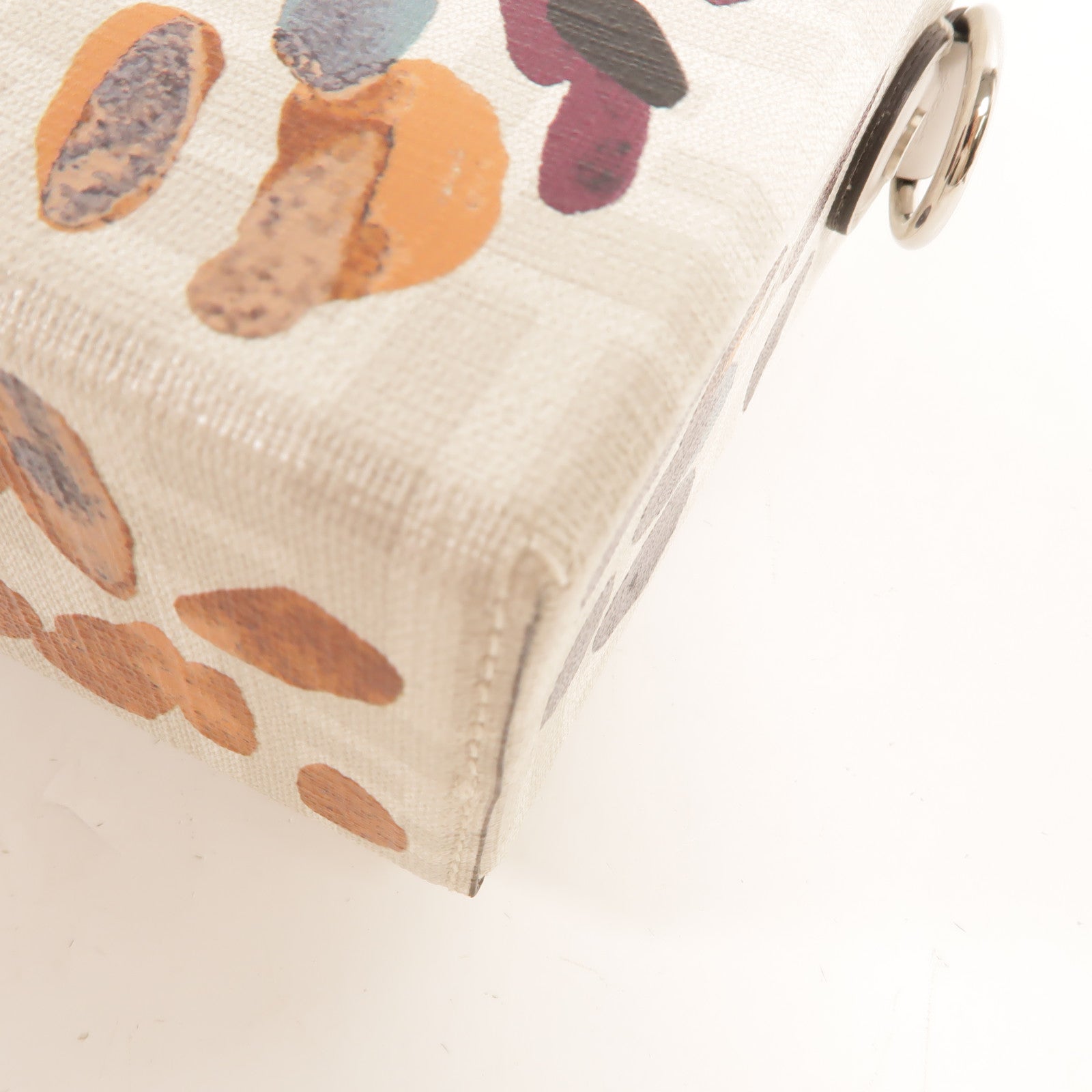 FENDI 塗層帆布Baguette Soft Trunk手挽肩背兩用袋